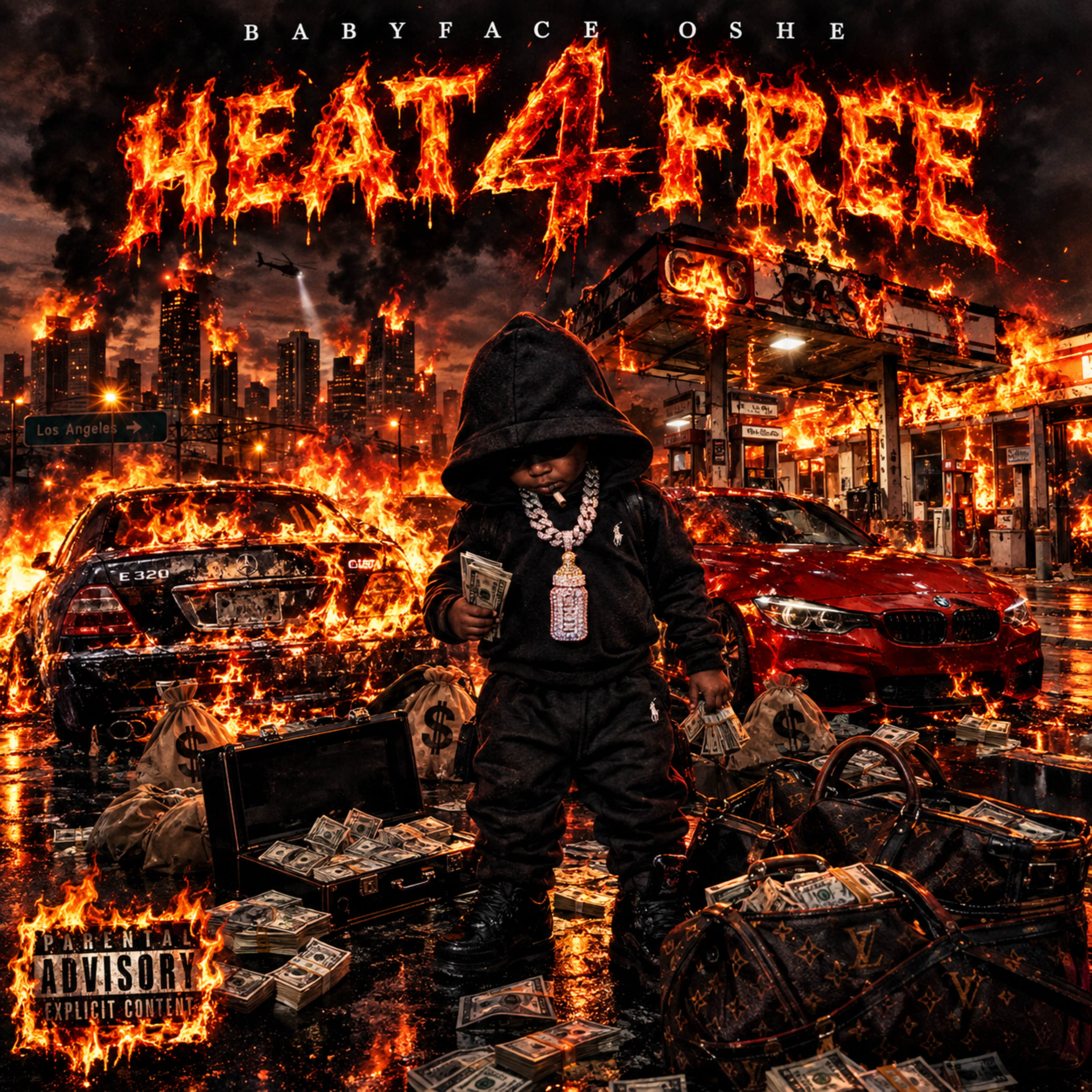 HEAT 4 FREE by BabyFace Oshe cover art