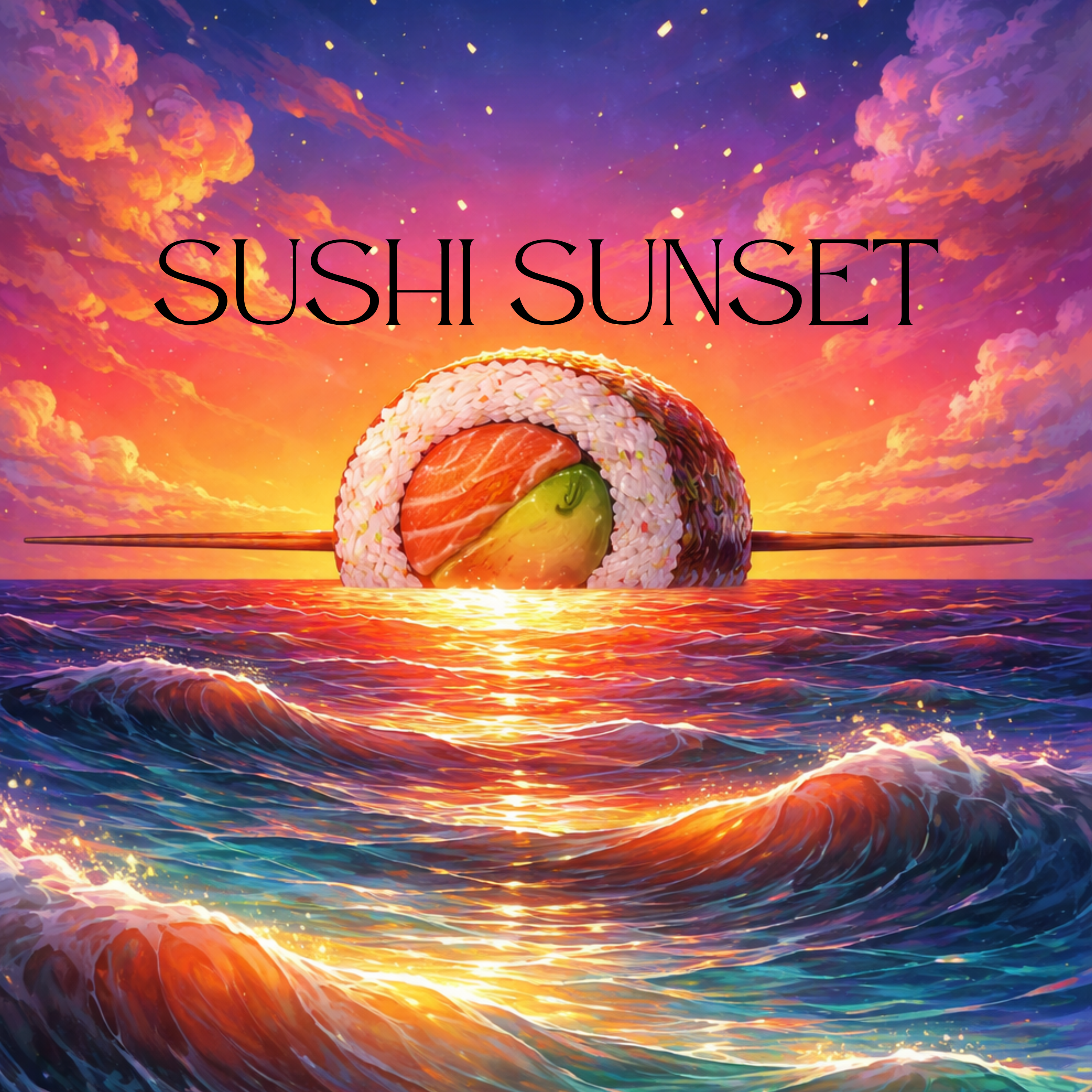 Sushi Sunset artwork