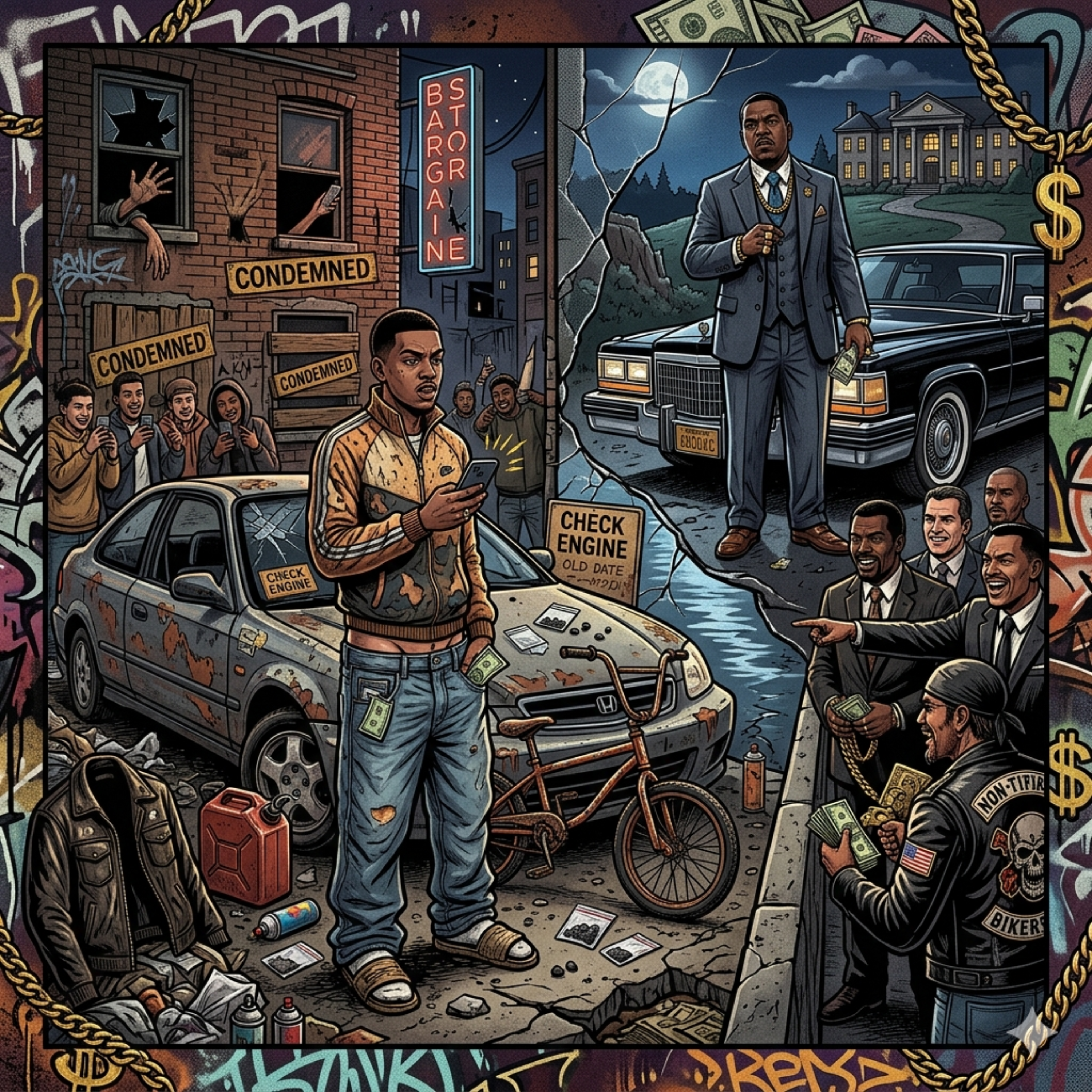 ALL CAP NO CAPITAL by Tim Anderson Lyrics cover art