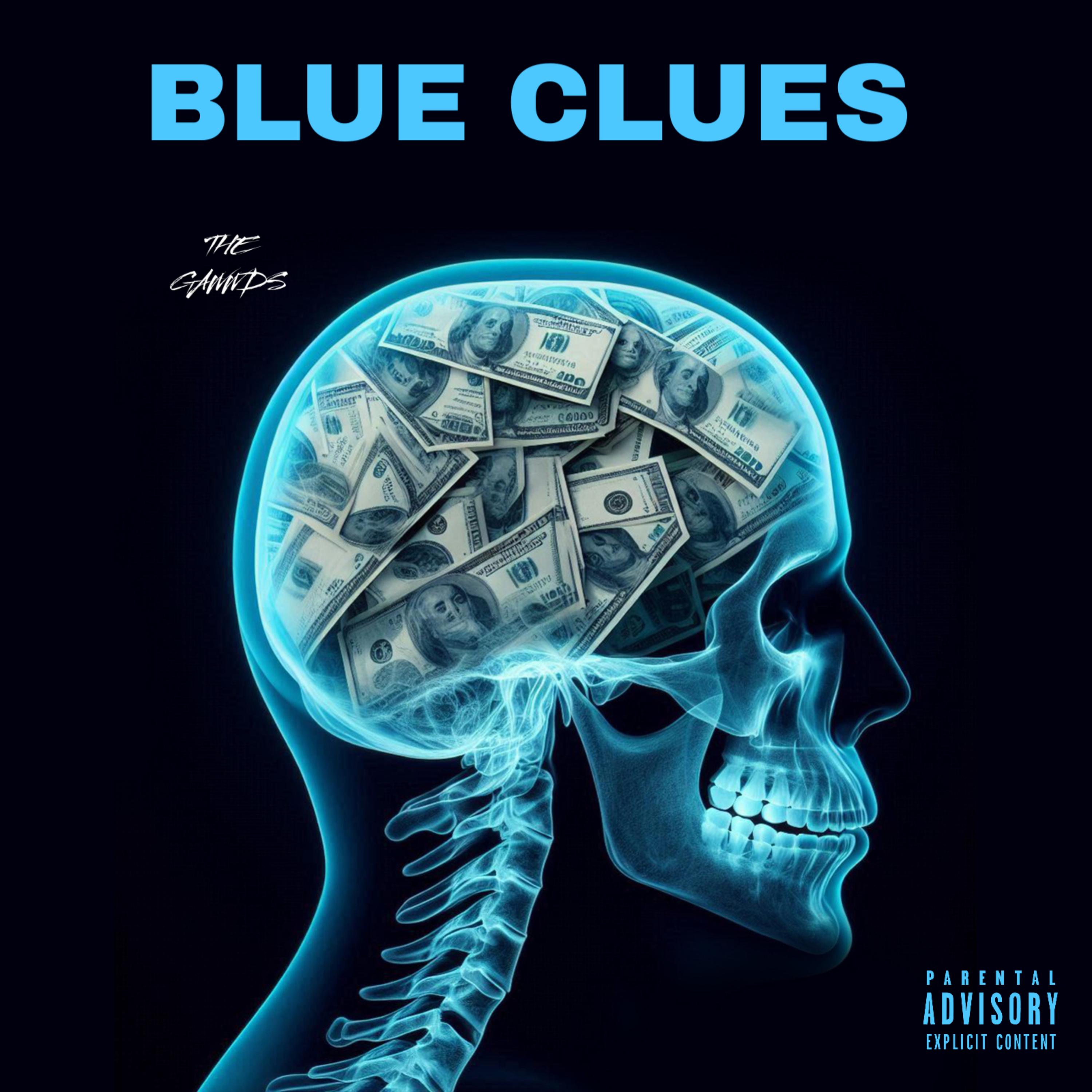 BLUE CLUES by THE GAWWDS cover art
