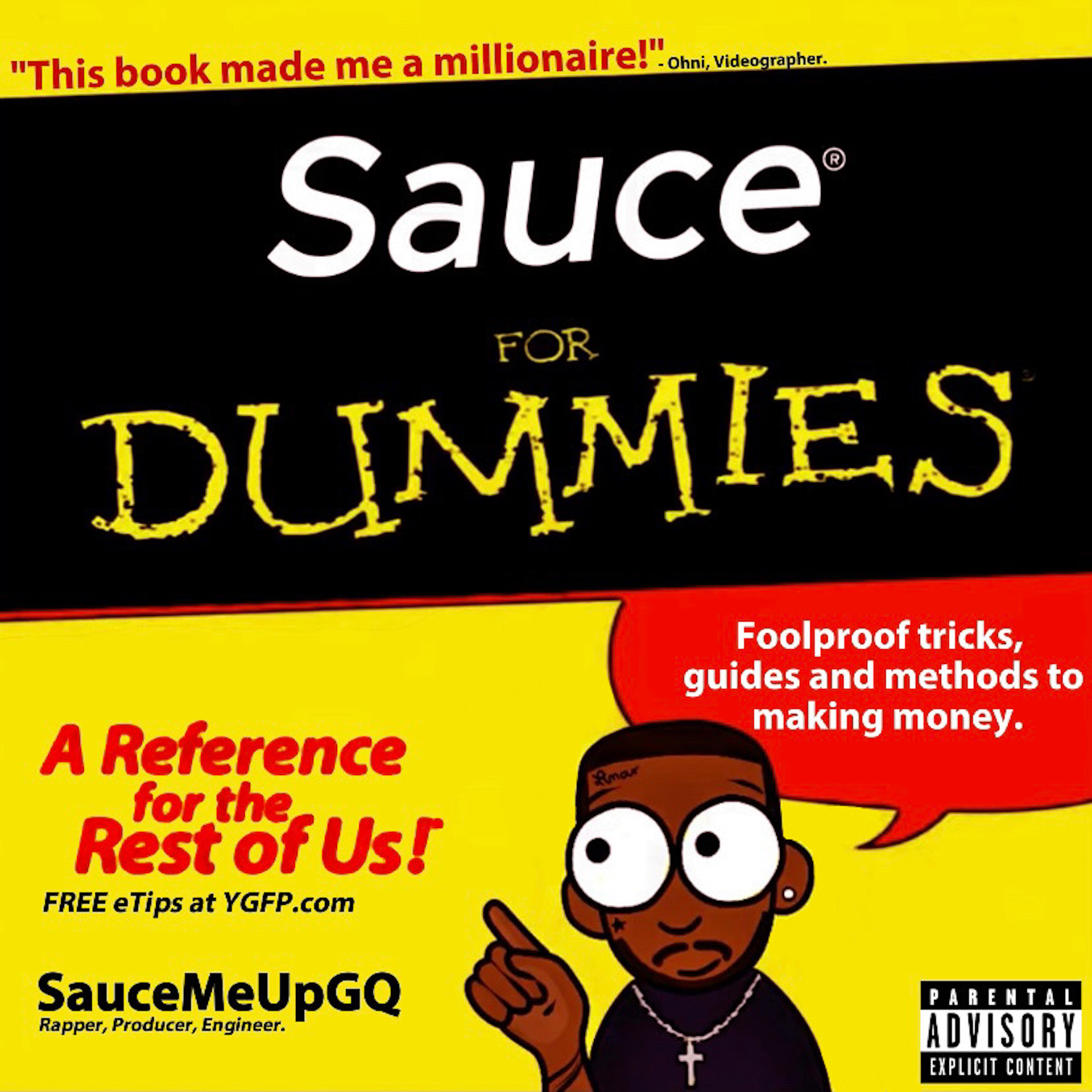 SAUCE FOR DUMMIES artwork