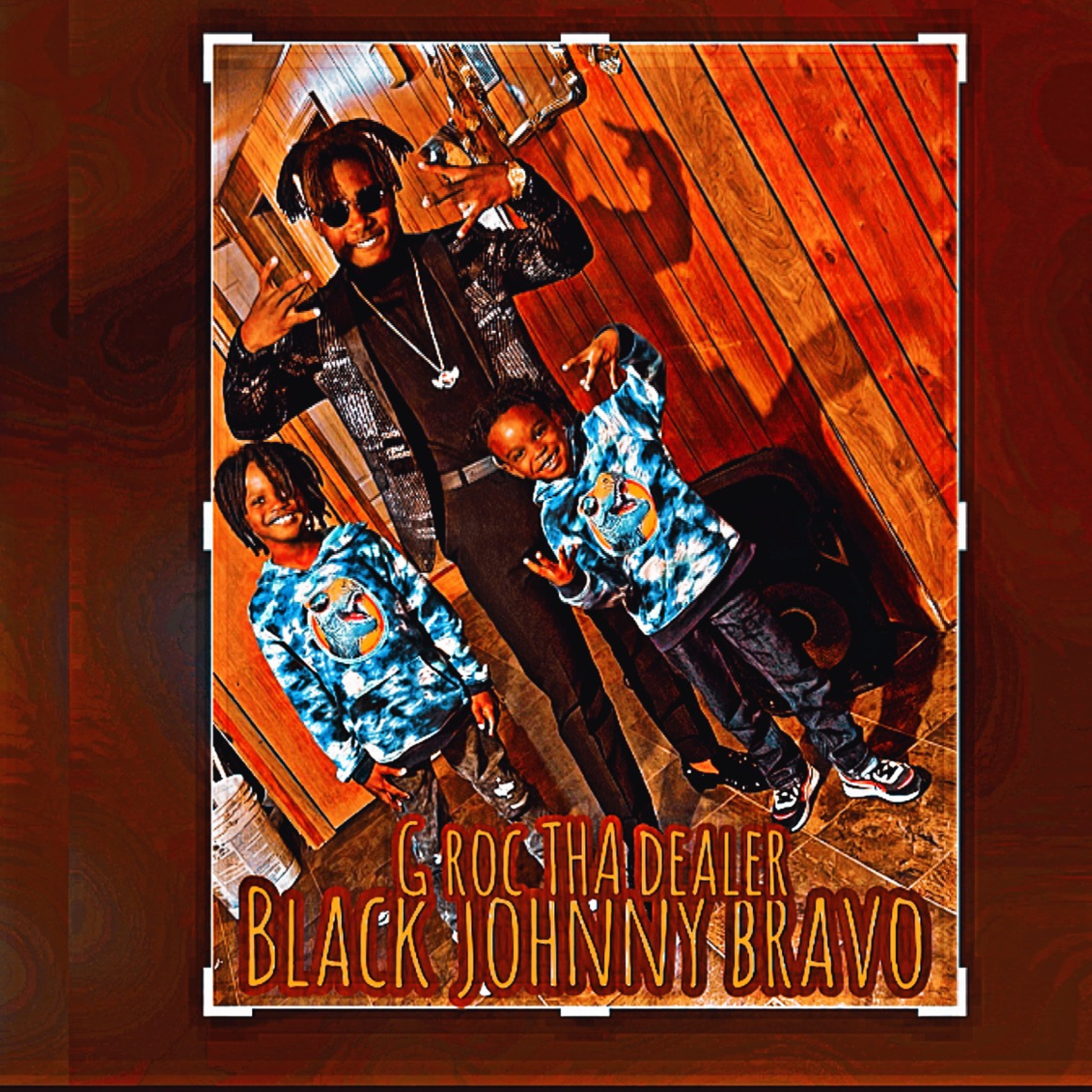 Black Johnny Bravo artwork