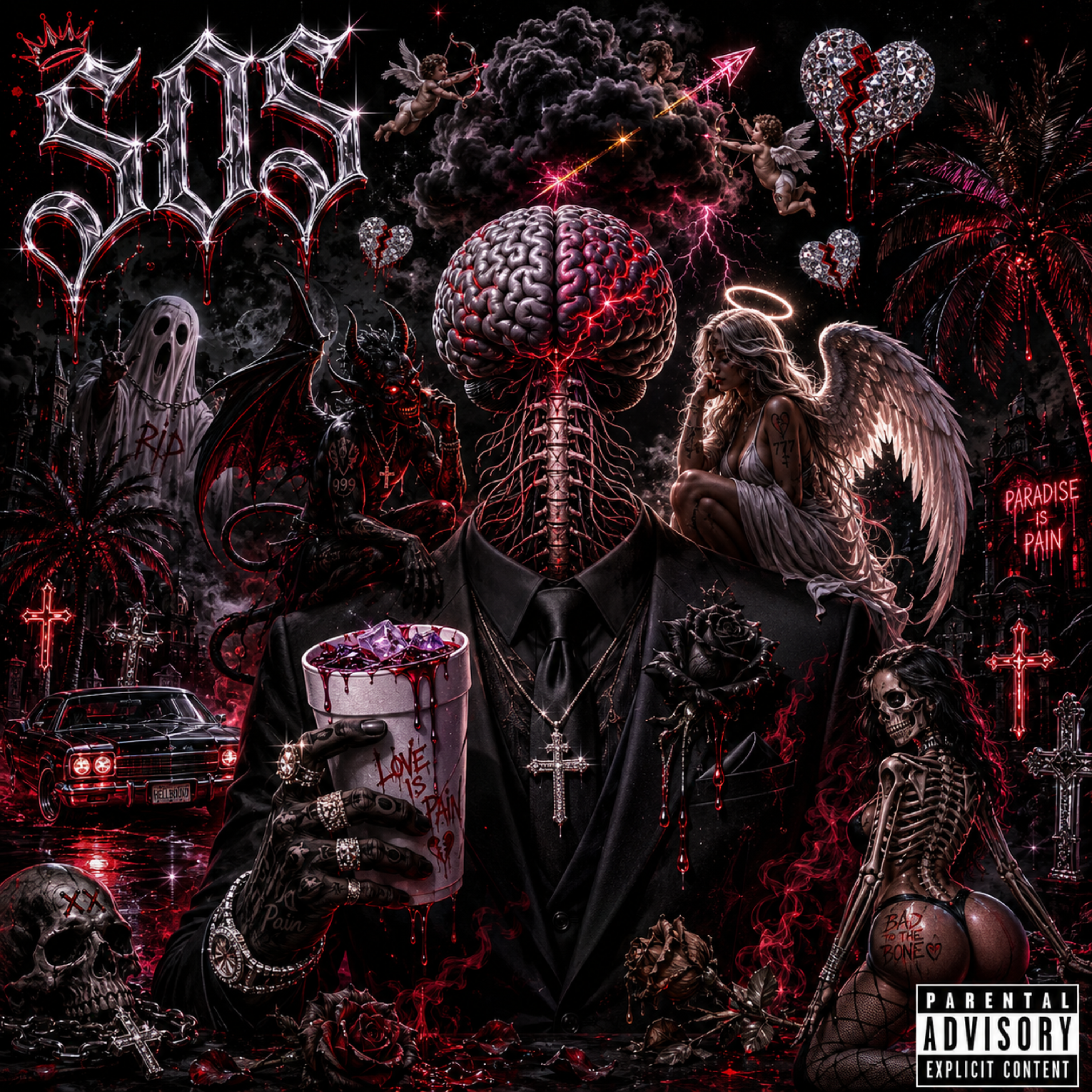 Dark Thoughts by SOS Rqxkz cover art