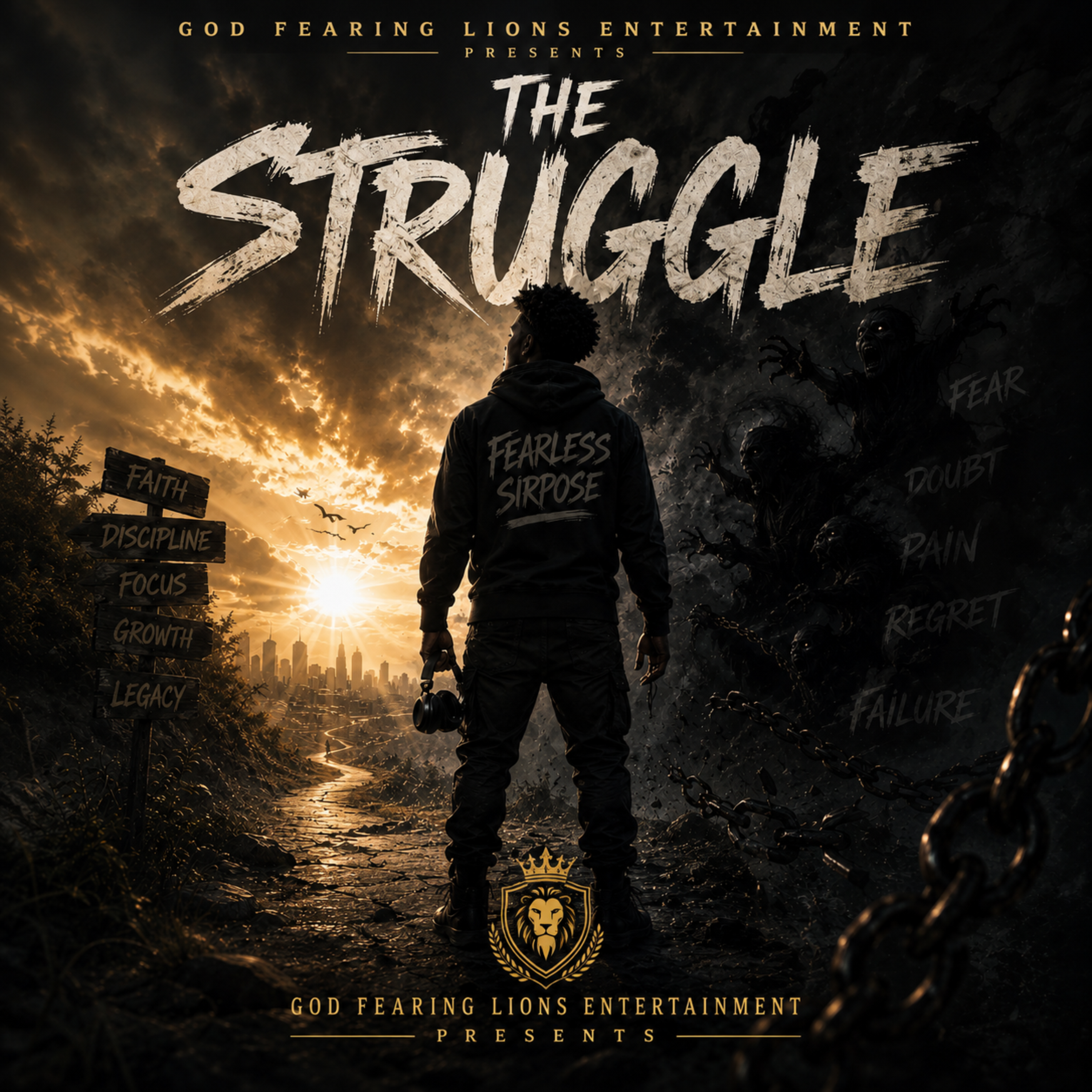 The Struggle by Fearless Sirpose Music cover art