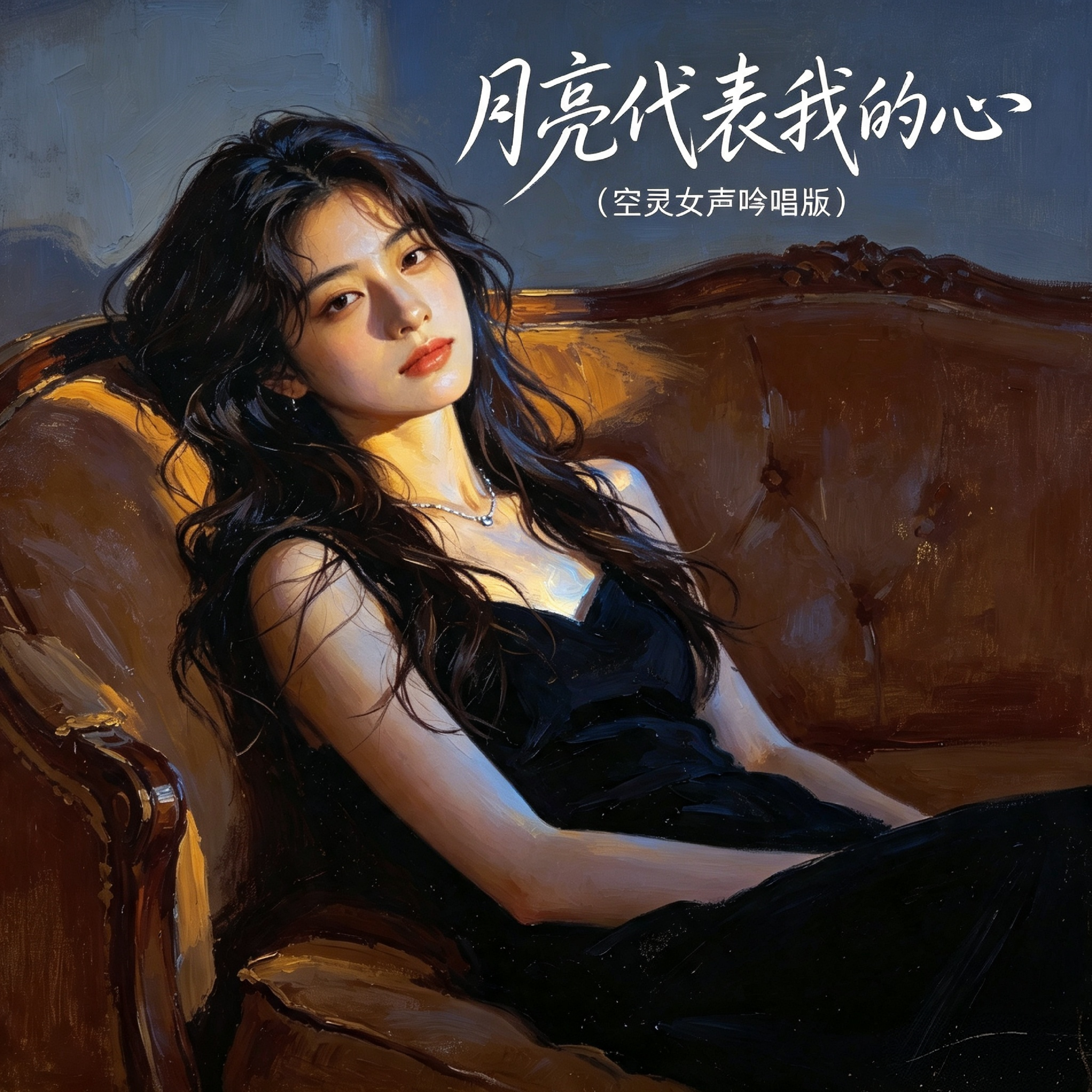 月亮代表我的心（空灵女声版） by 顾秋怡 cover art