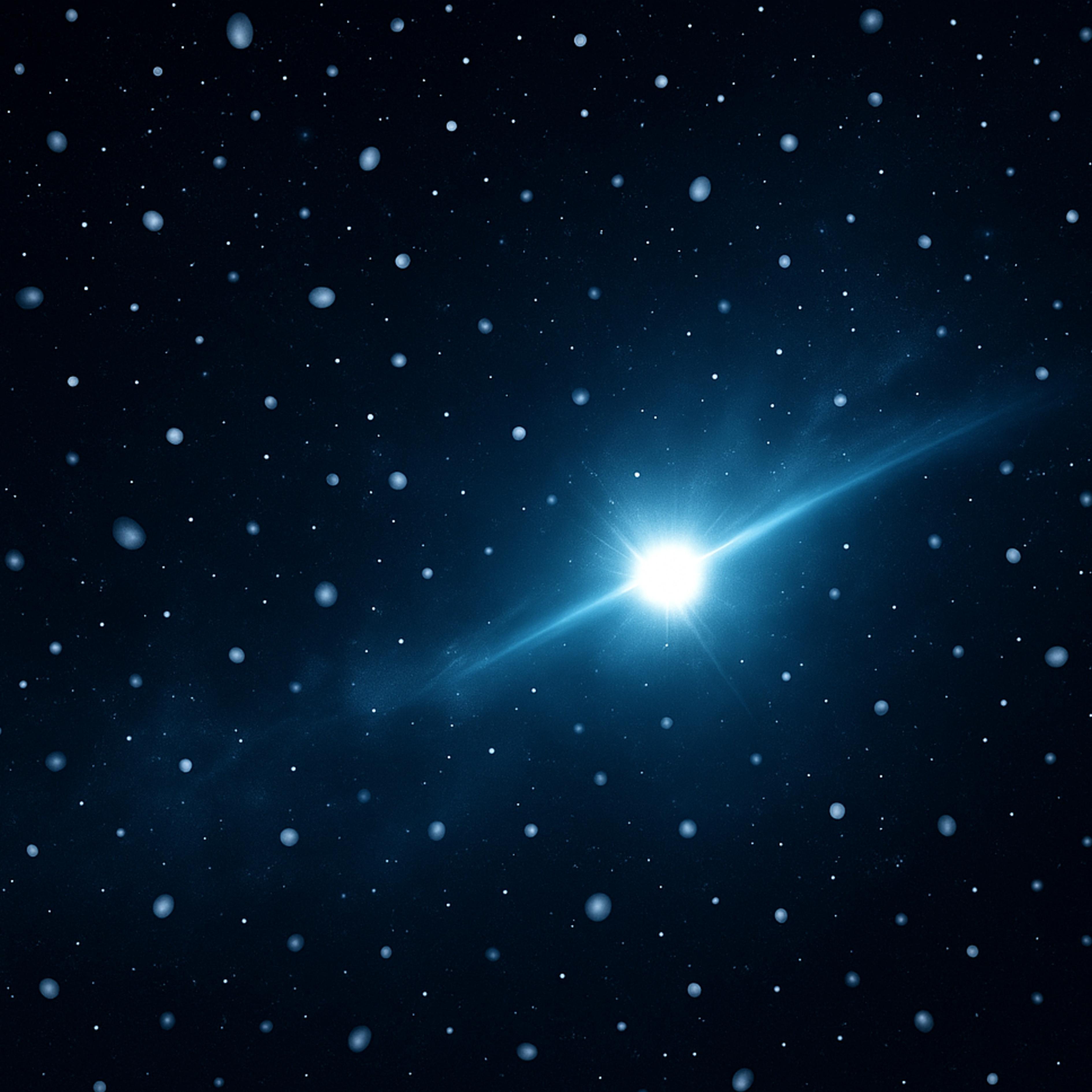 Snowfall in Space artwork