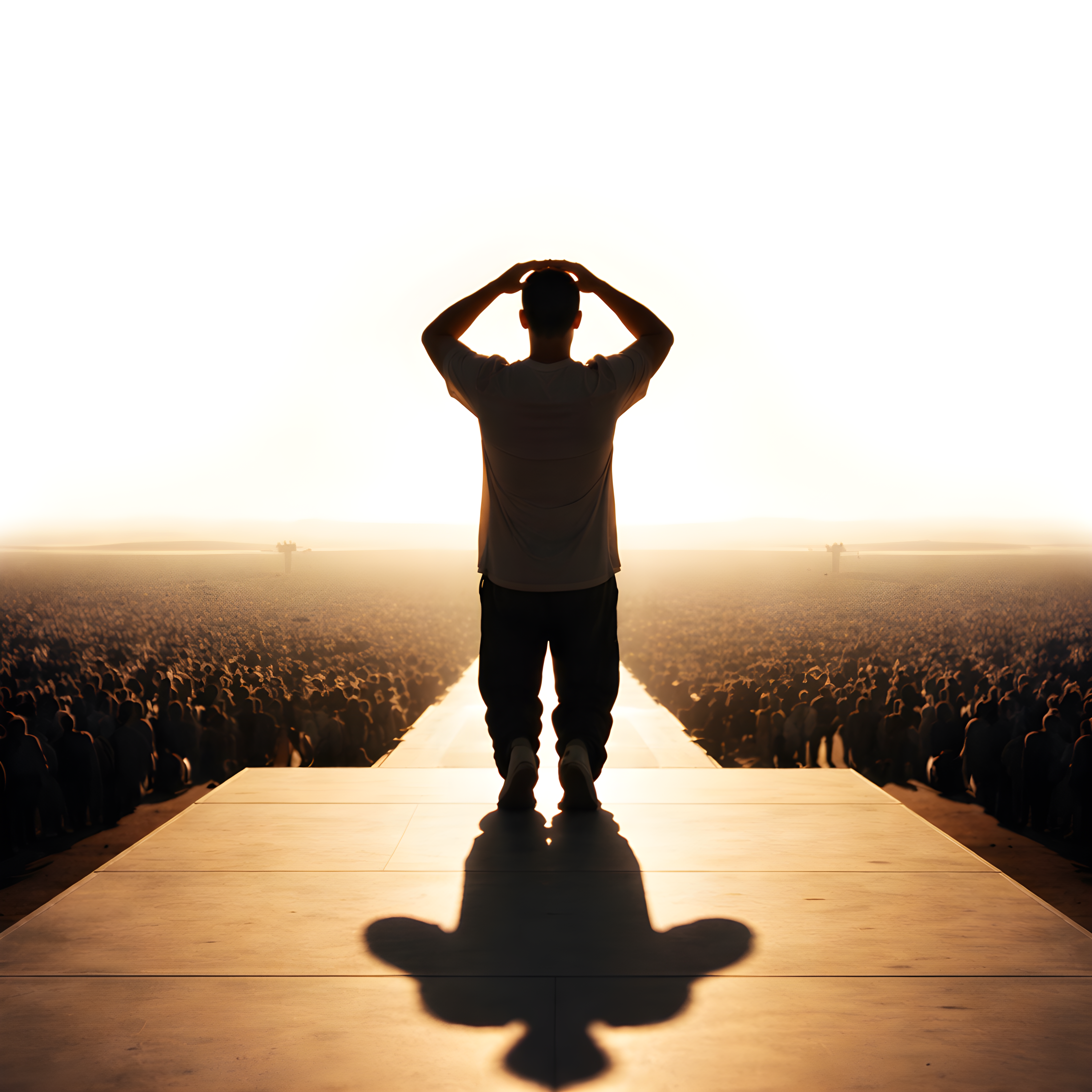 A Sea of People Jesus artwork