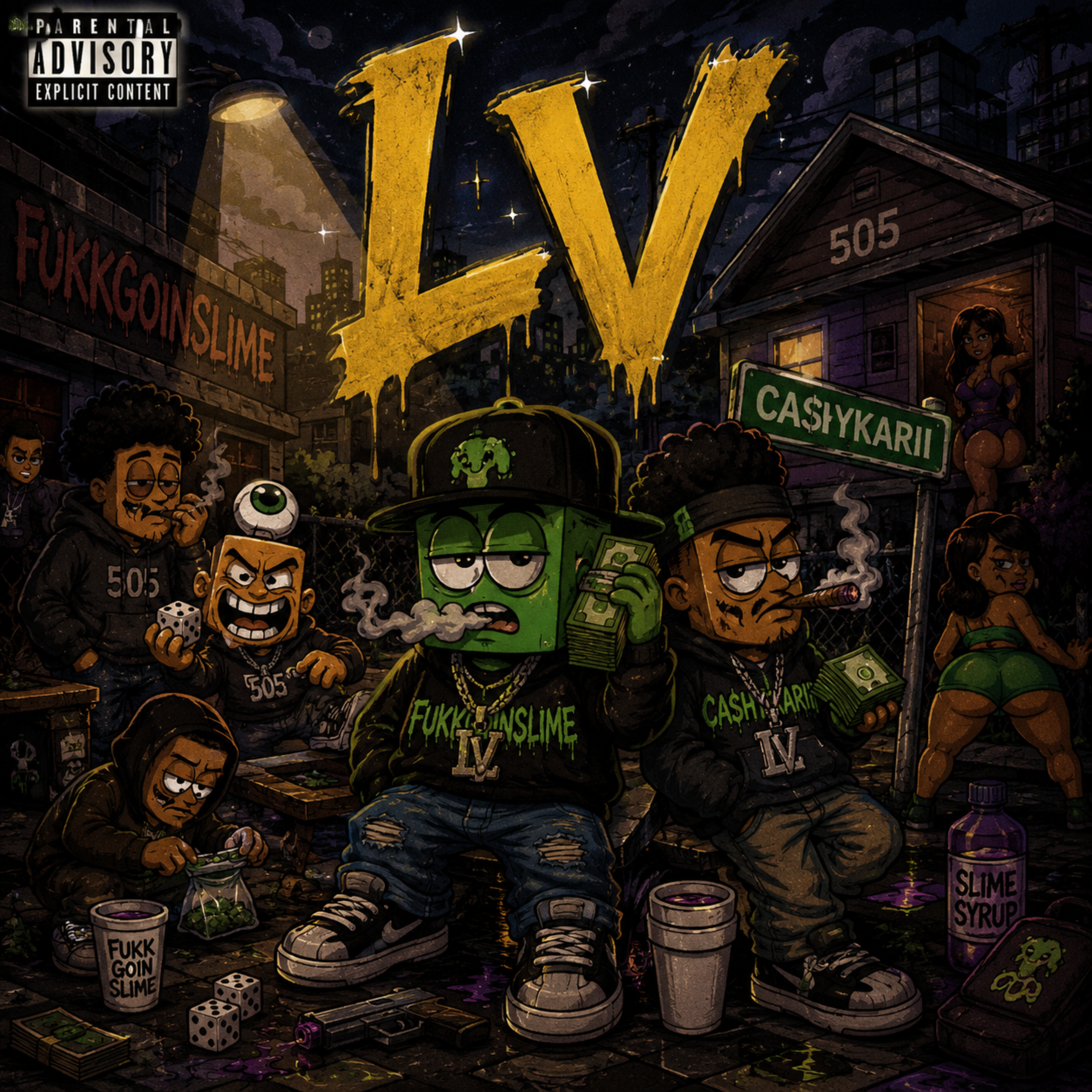 LV by Fukkgoinslime cover art