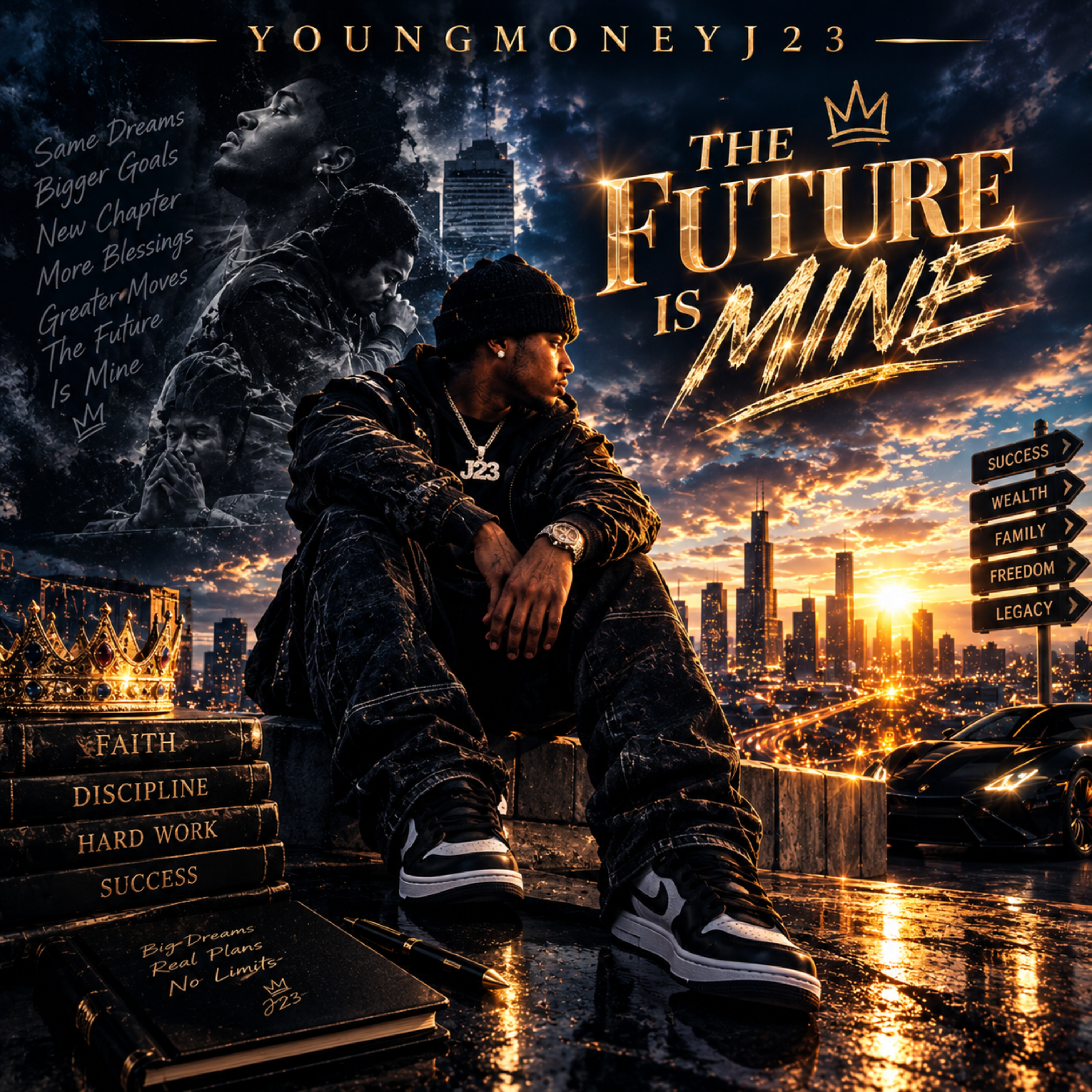 The Future Is Mine by YoungMoneyJ23 cover art