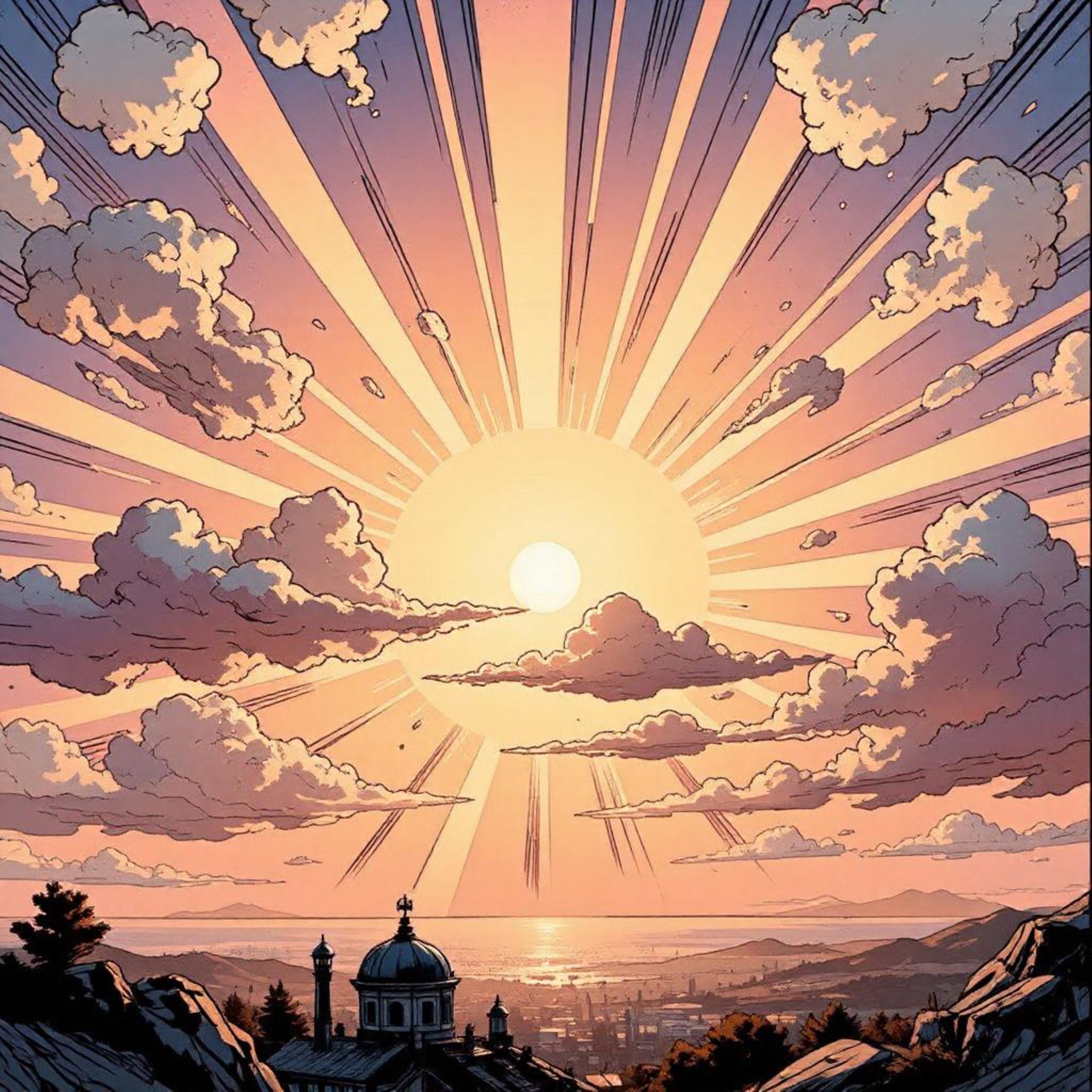 Golden Waves artwork