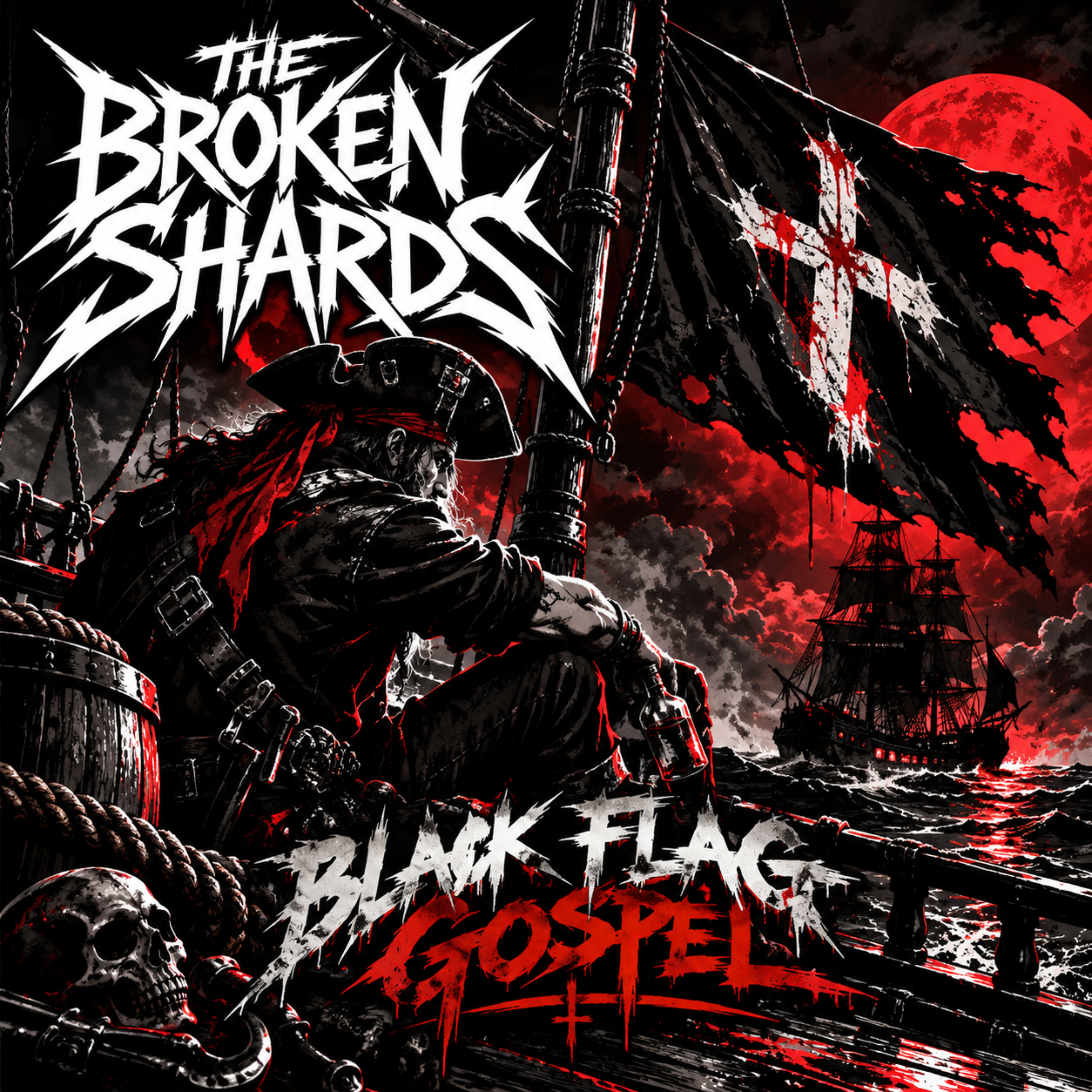 Black Flag Gospel by The Broken Shards cover art