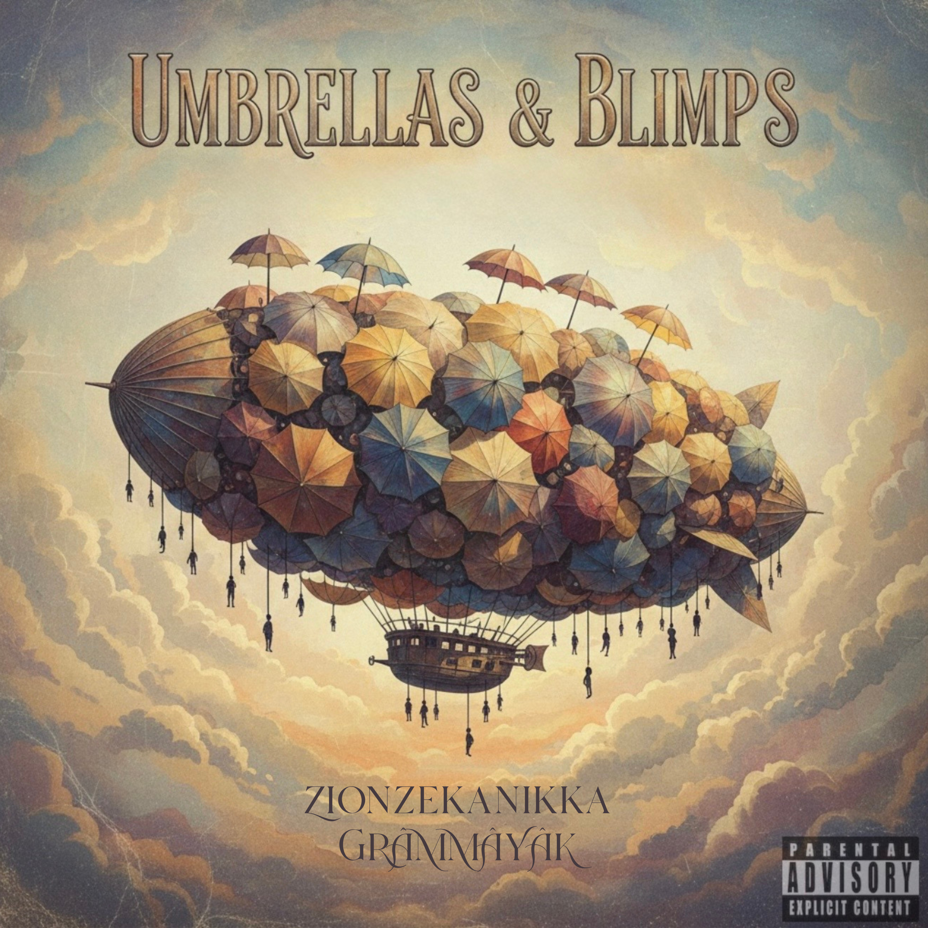 Umbrellas $ Blimps artwork