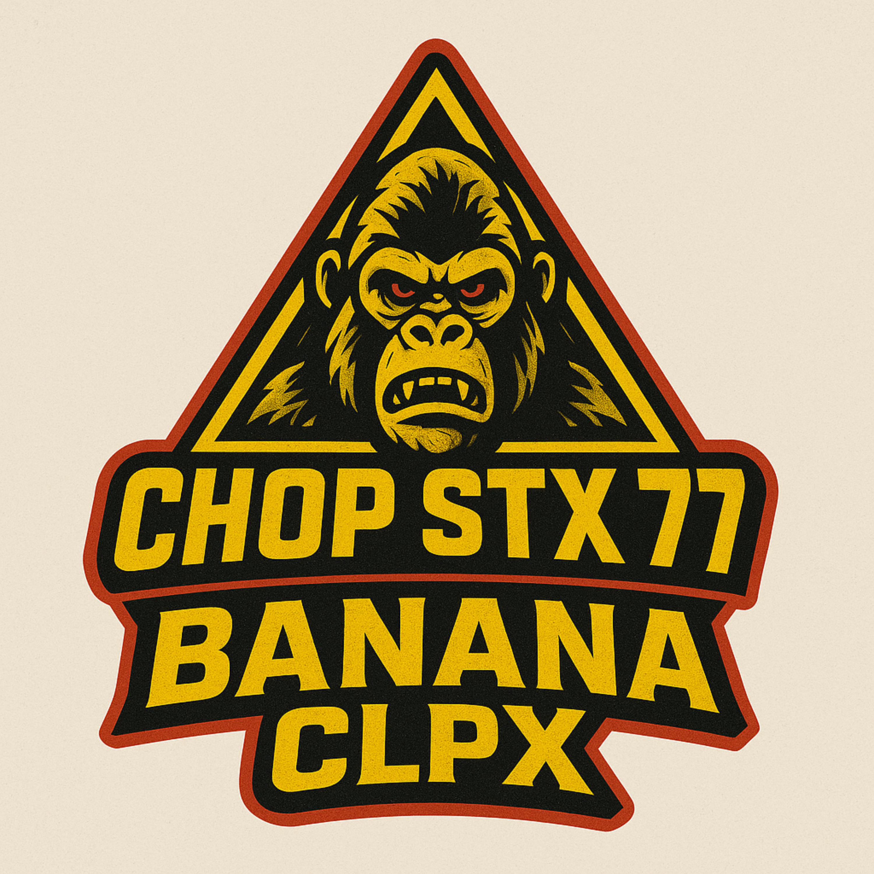 CHOP STX 77 BANANA CLPX artwork