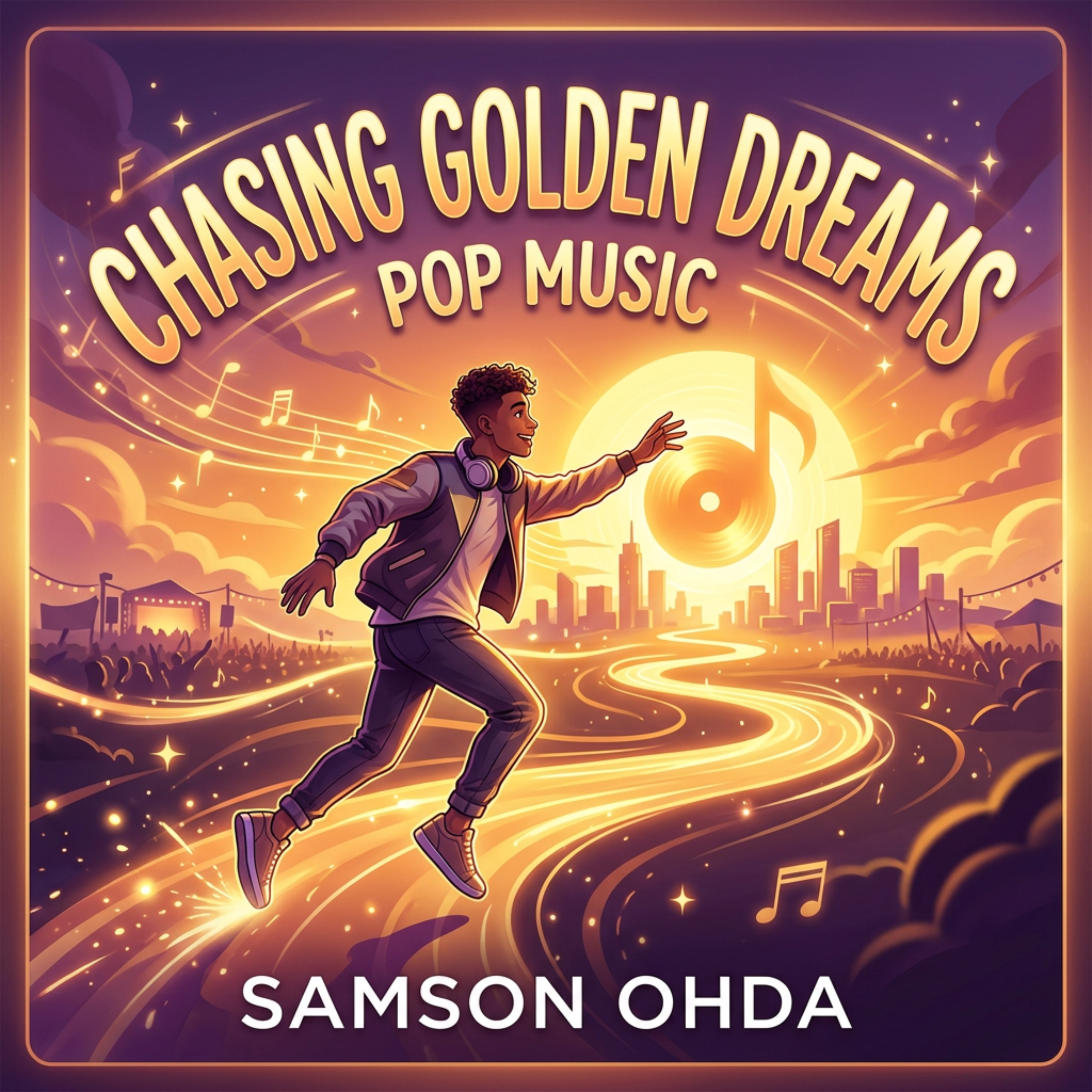 Chasing Golden Dreams by Samson Ohda  cover art
