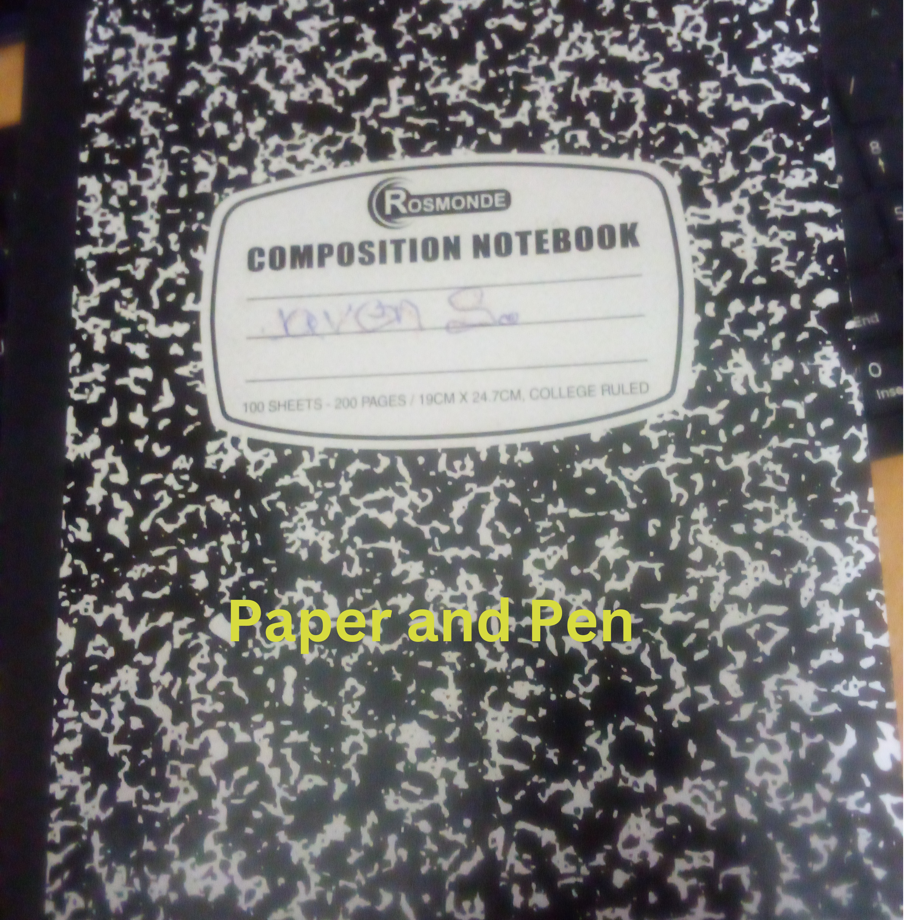 Paper and Pen by Javon St. John cover art