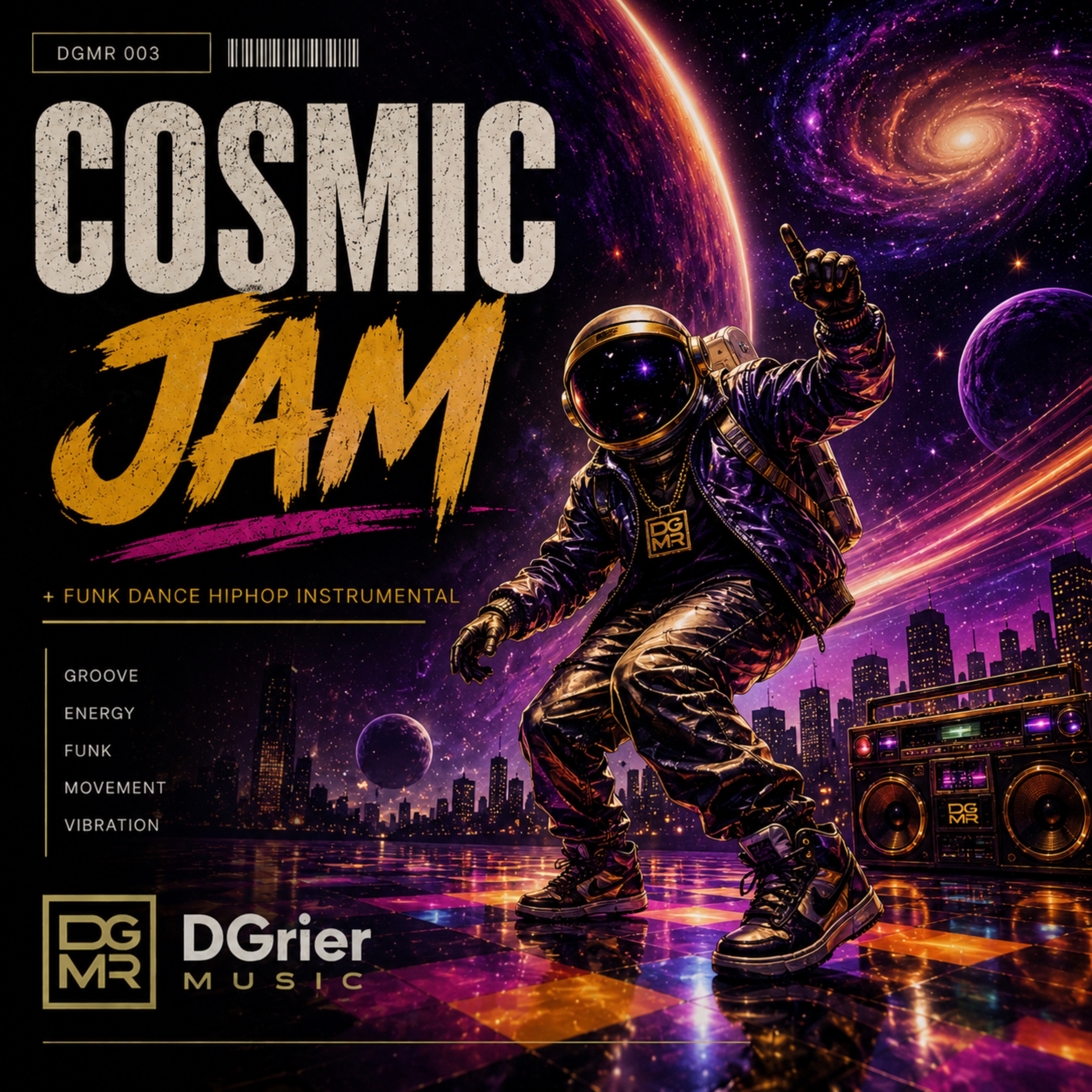 Cosmic Jam by DGrier Music cover art