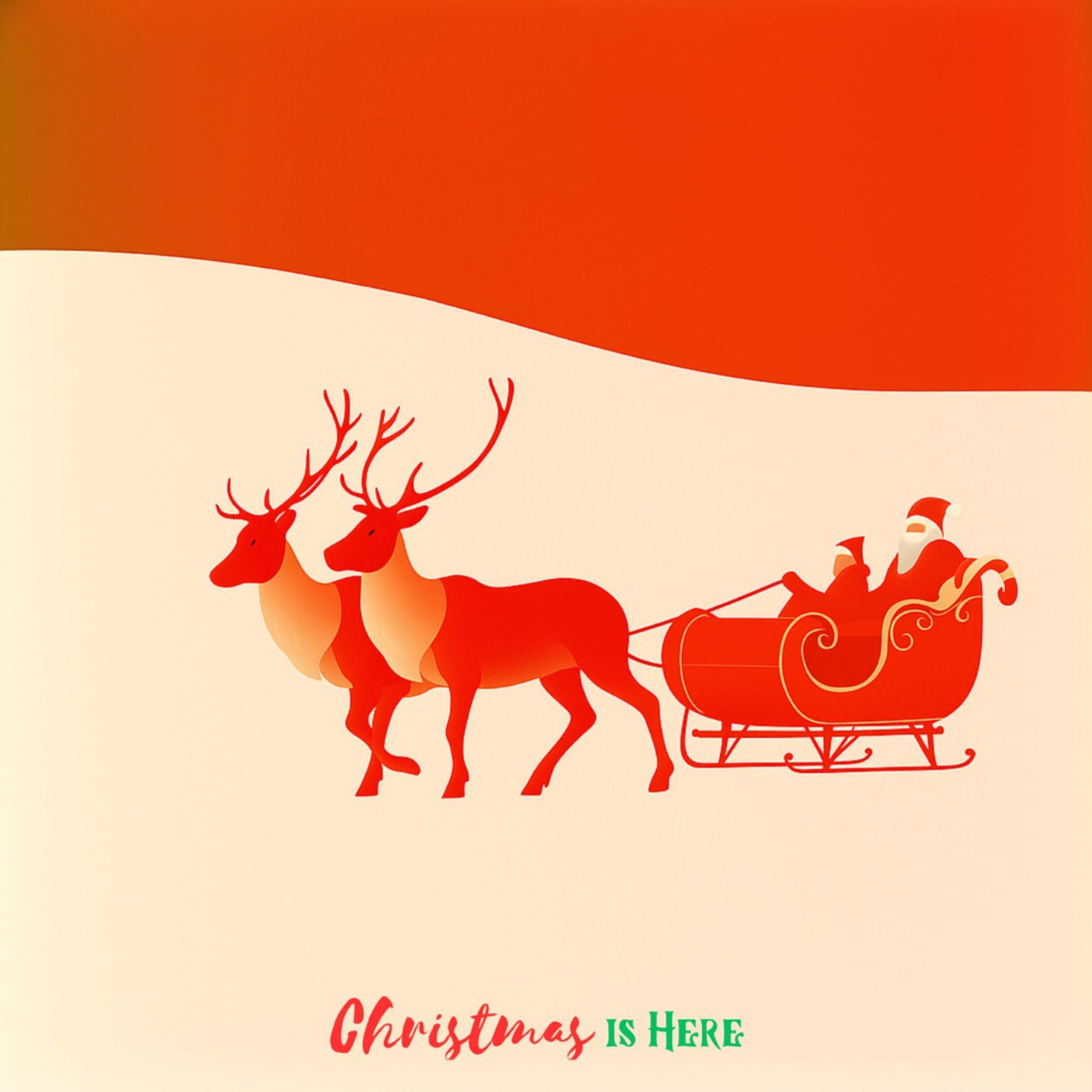 Christmas is Here artwork