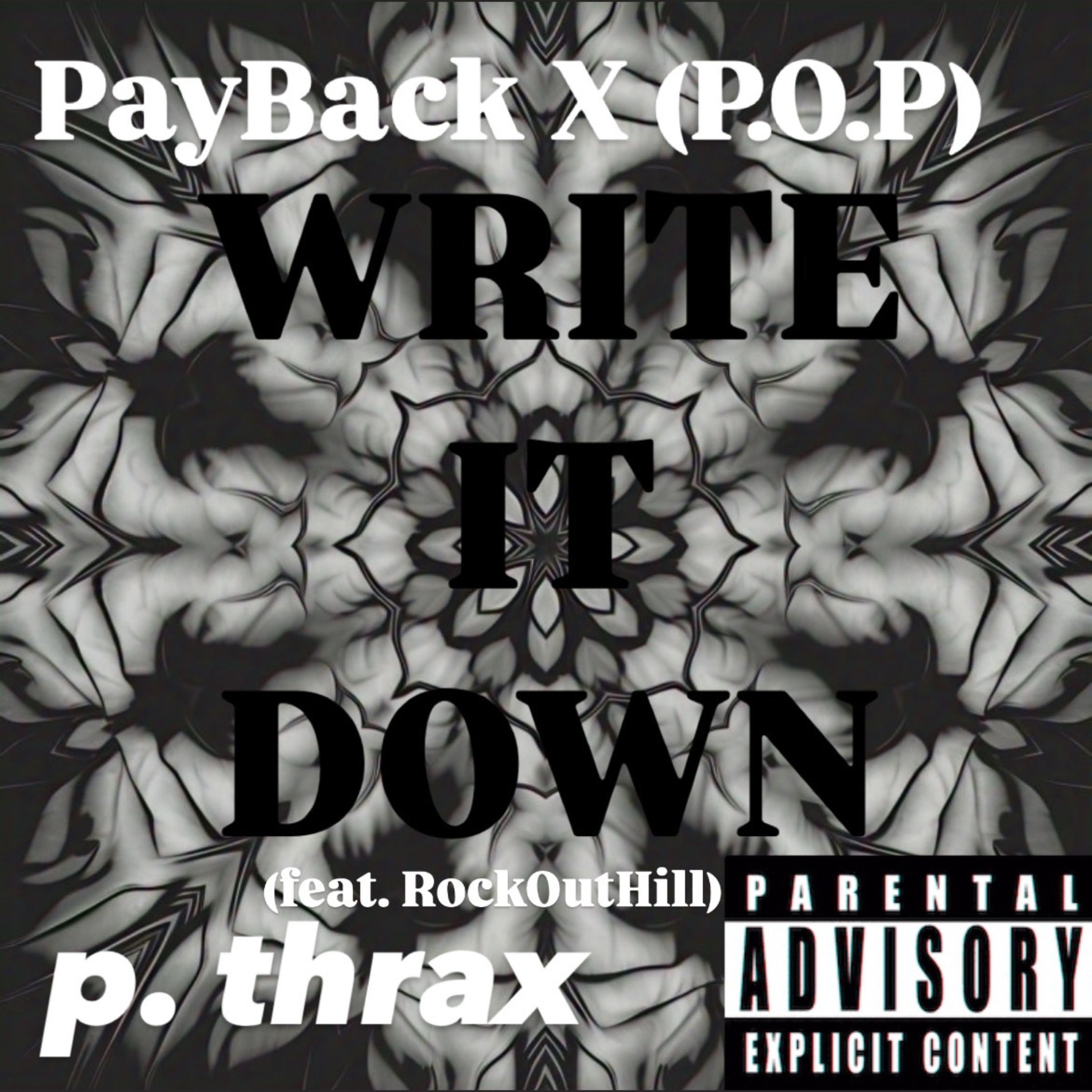 WRITE IT DOWN artwork