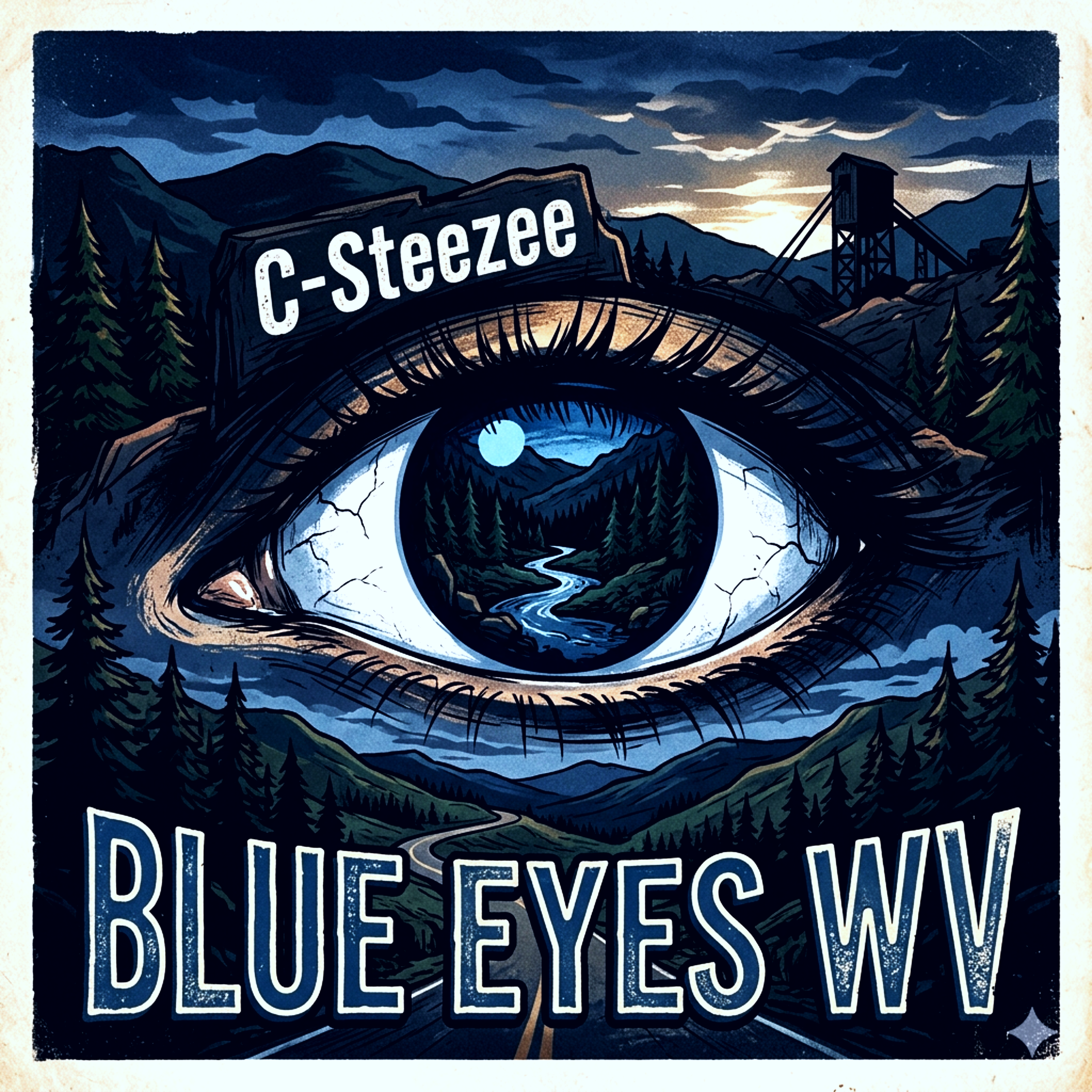 Ble Eyes WV by C-Steezee cover art