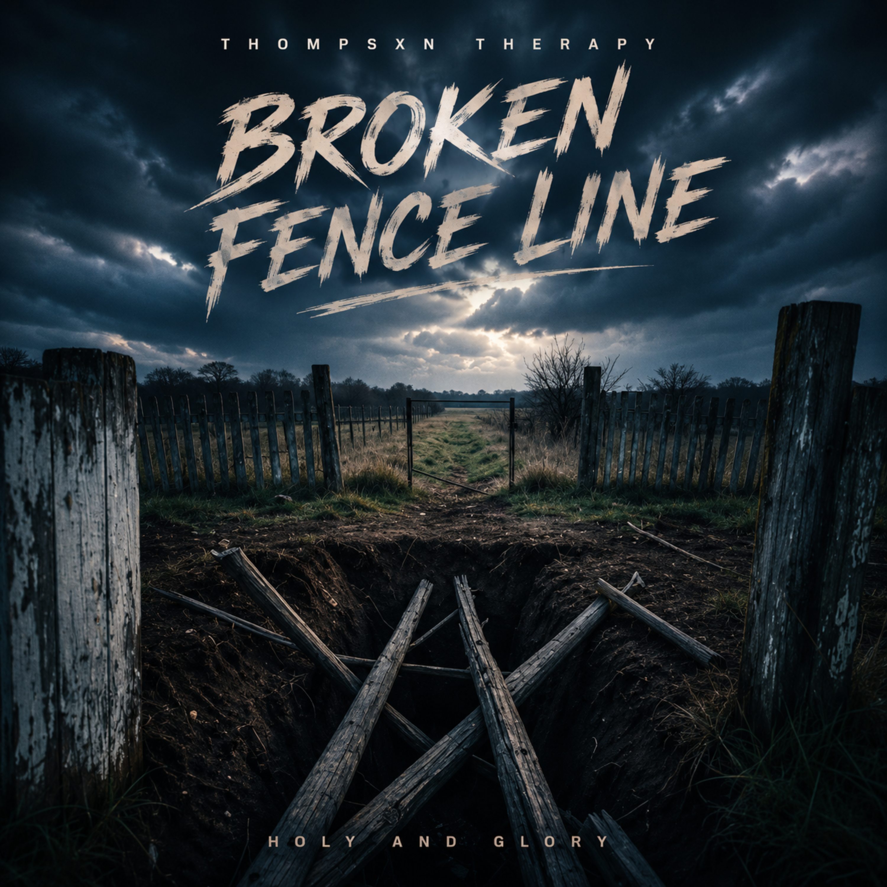Broken Fence Line by Thompsxn Therapy cover art