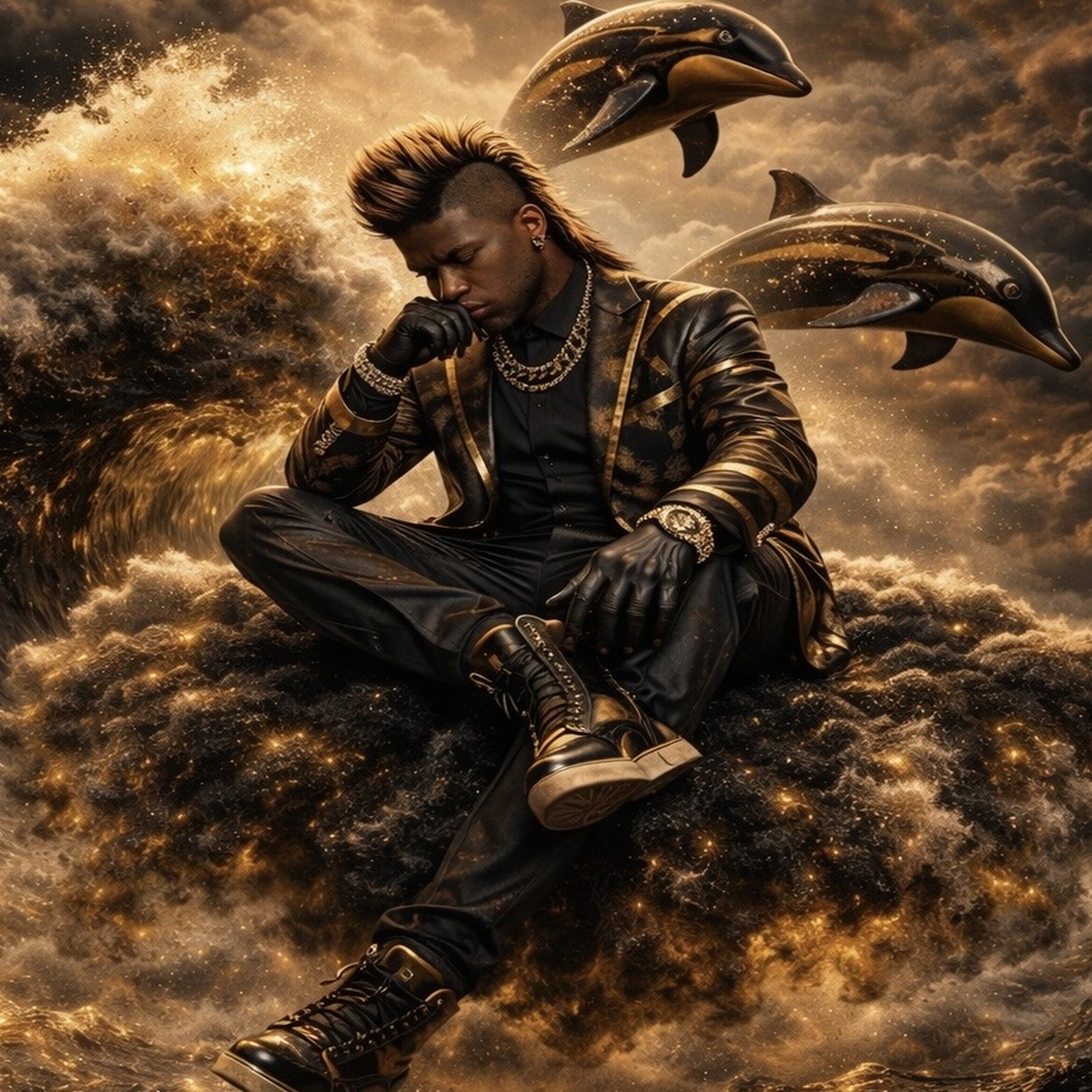 THE DOLPHIN KNEW TOO MUCH by THETHRILLBOO cover art