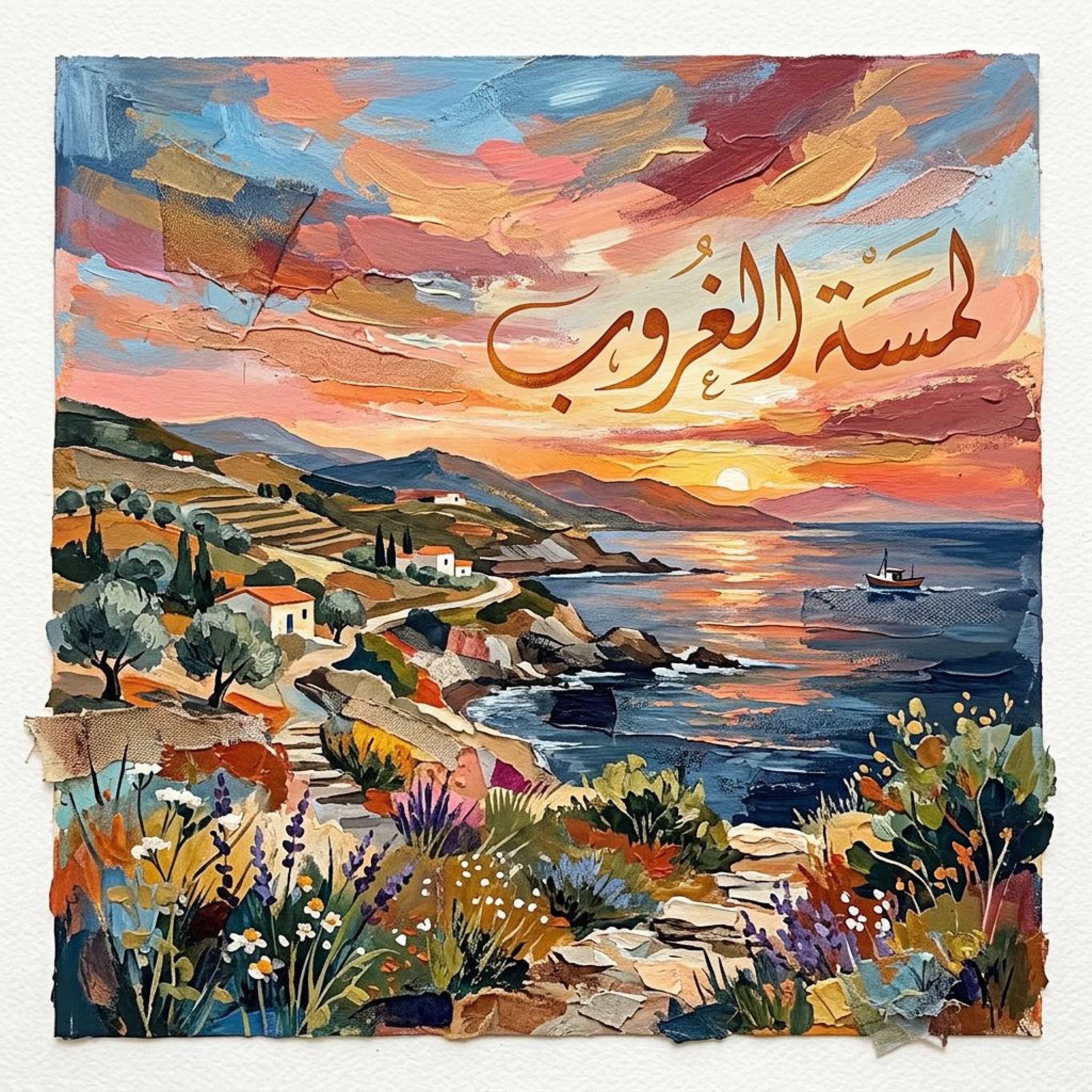 لمسة الغروب by Lunbi cover art