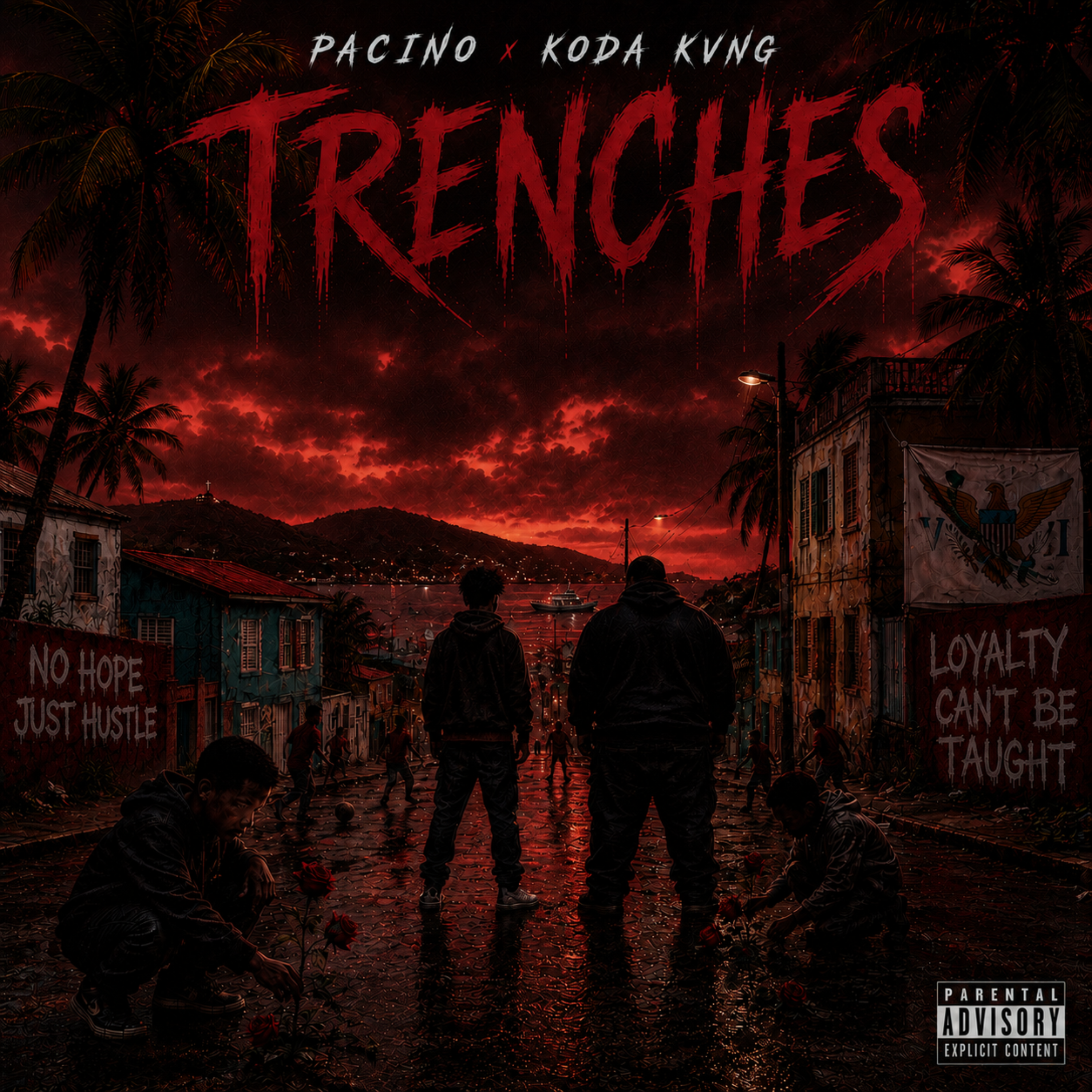 Trenches by Pacino Mendoza cover art