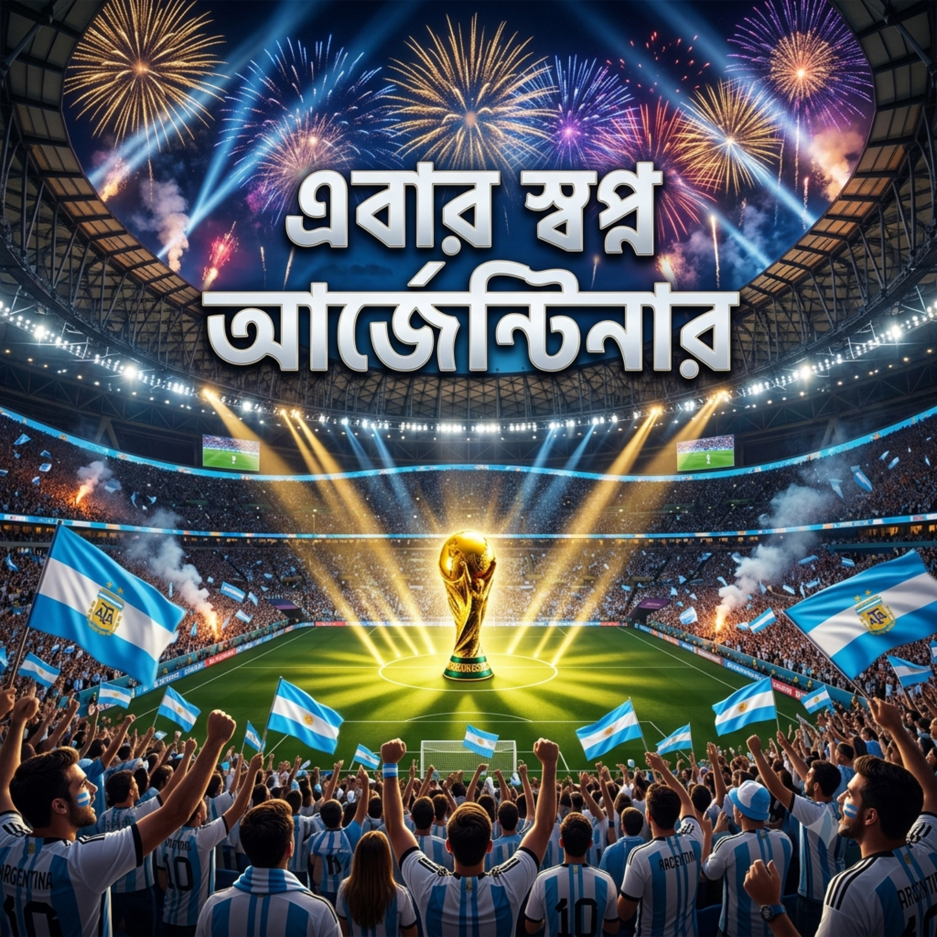 এবার স্বপ্ন আর্জেন্টিনার (Argentina's win) by Rabiul Karim cover art