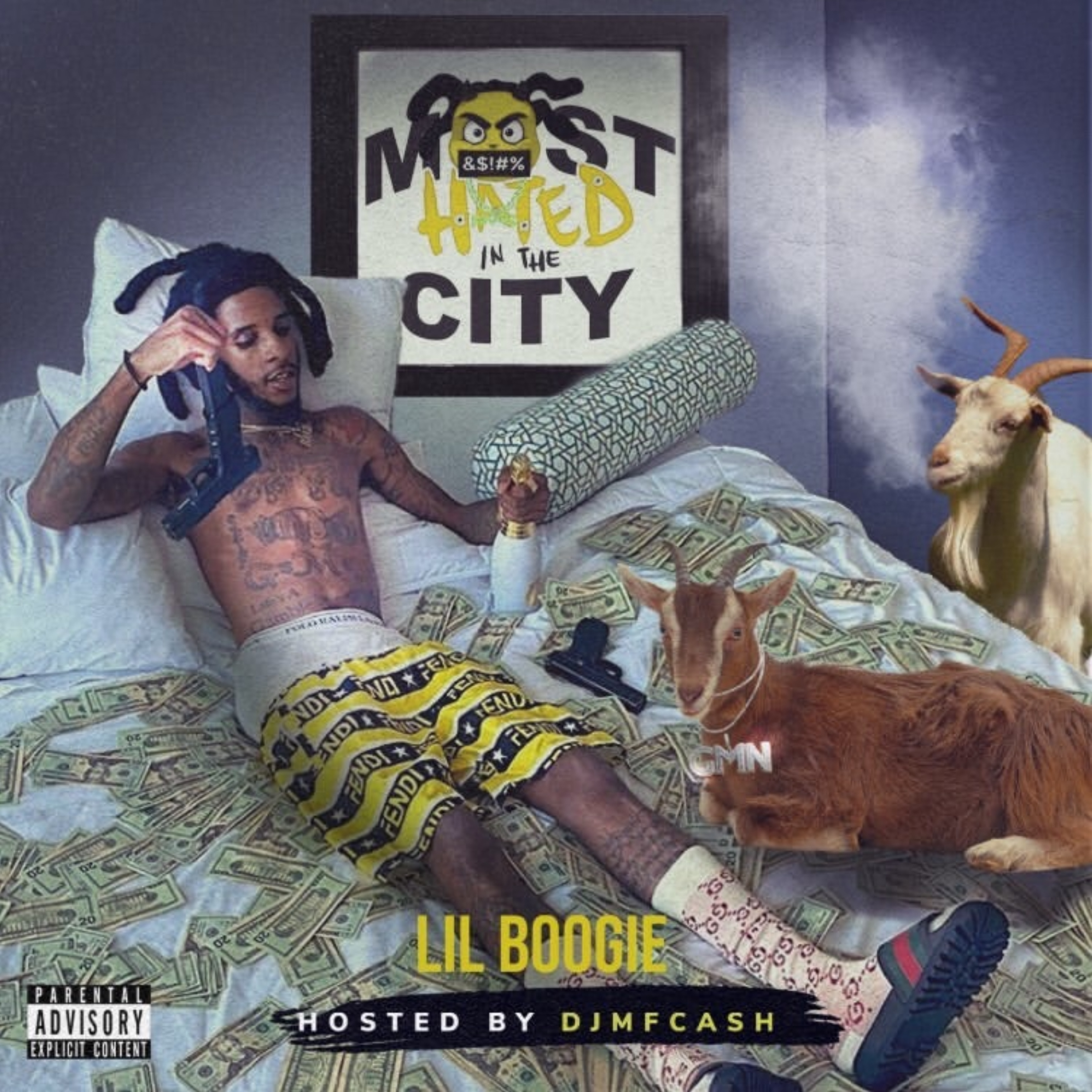 Most Hated In The City by Lil boogie cover art