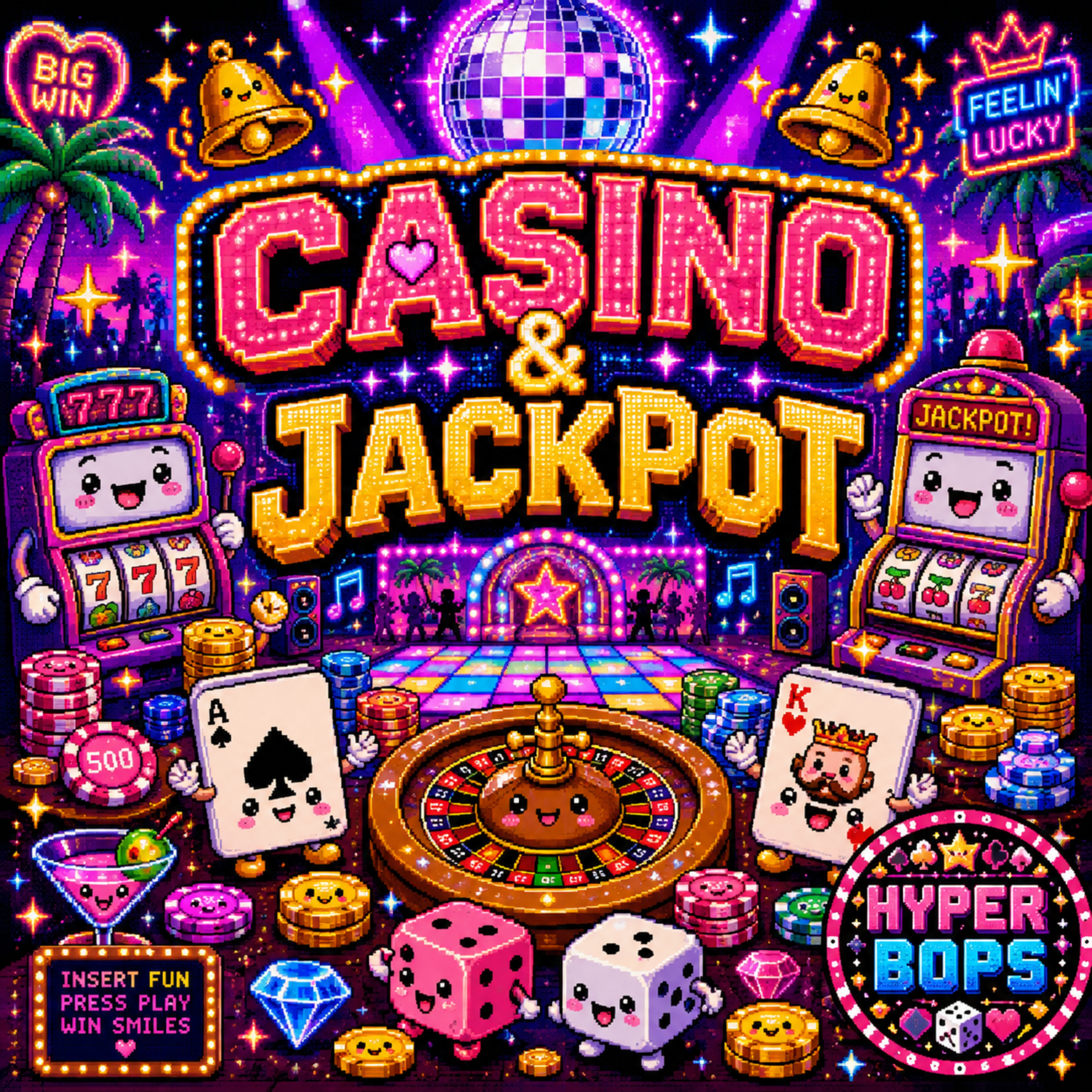 CASINO & JACKPOT by Hyper Bops cover art