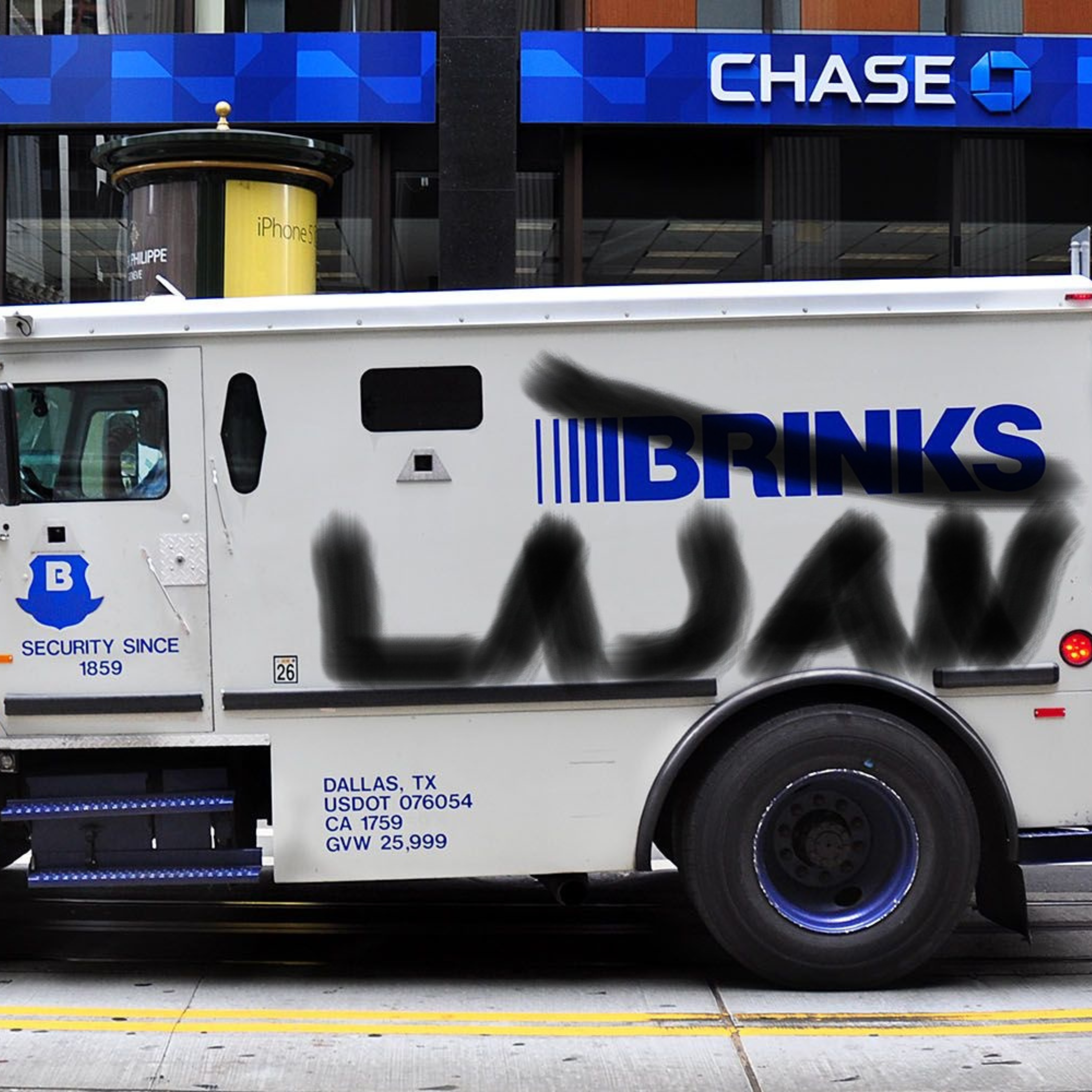 BRINKS TRUCK artwork