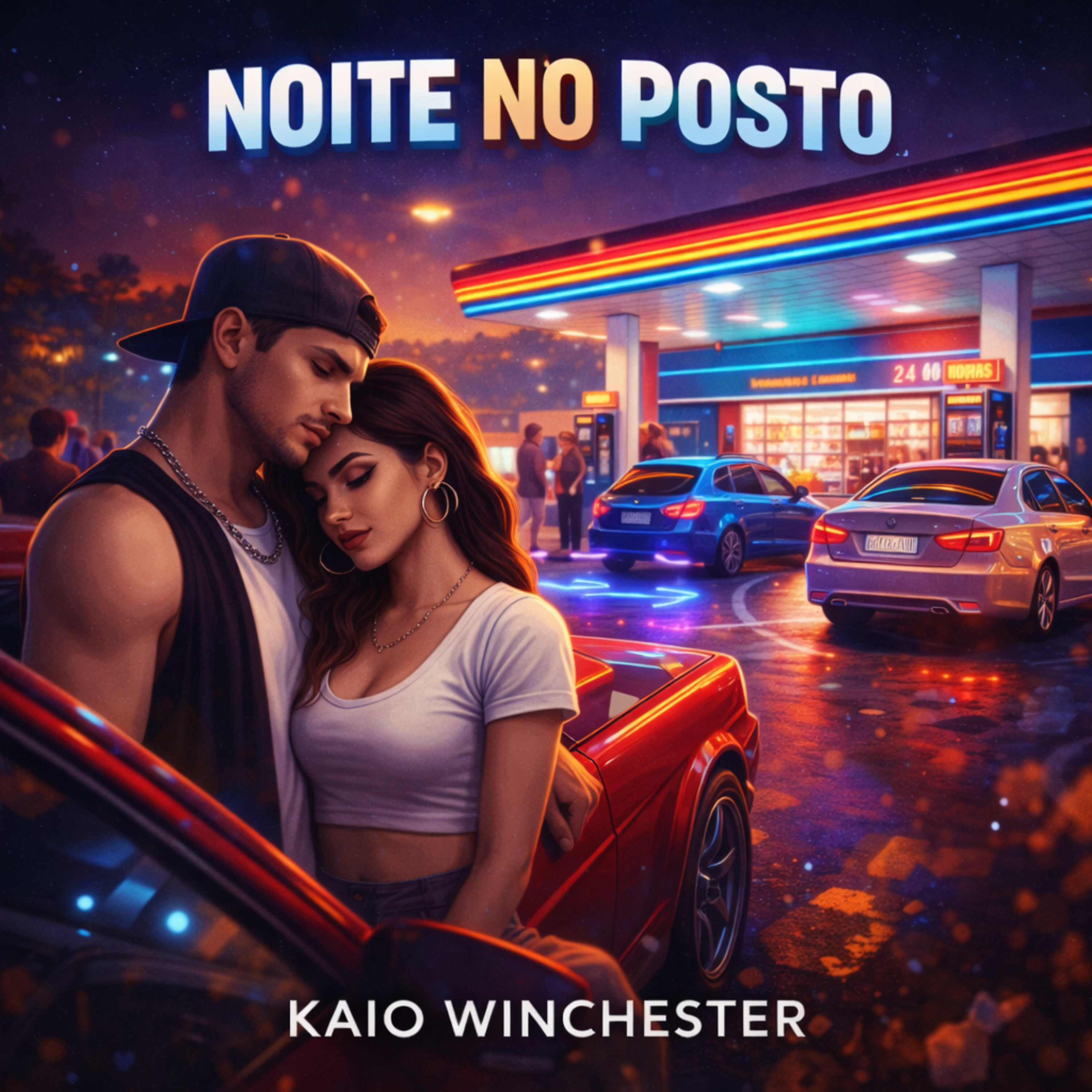 Noite no posto artwork