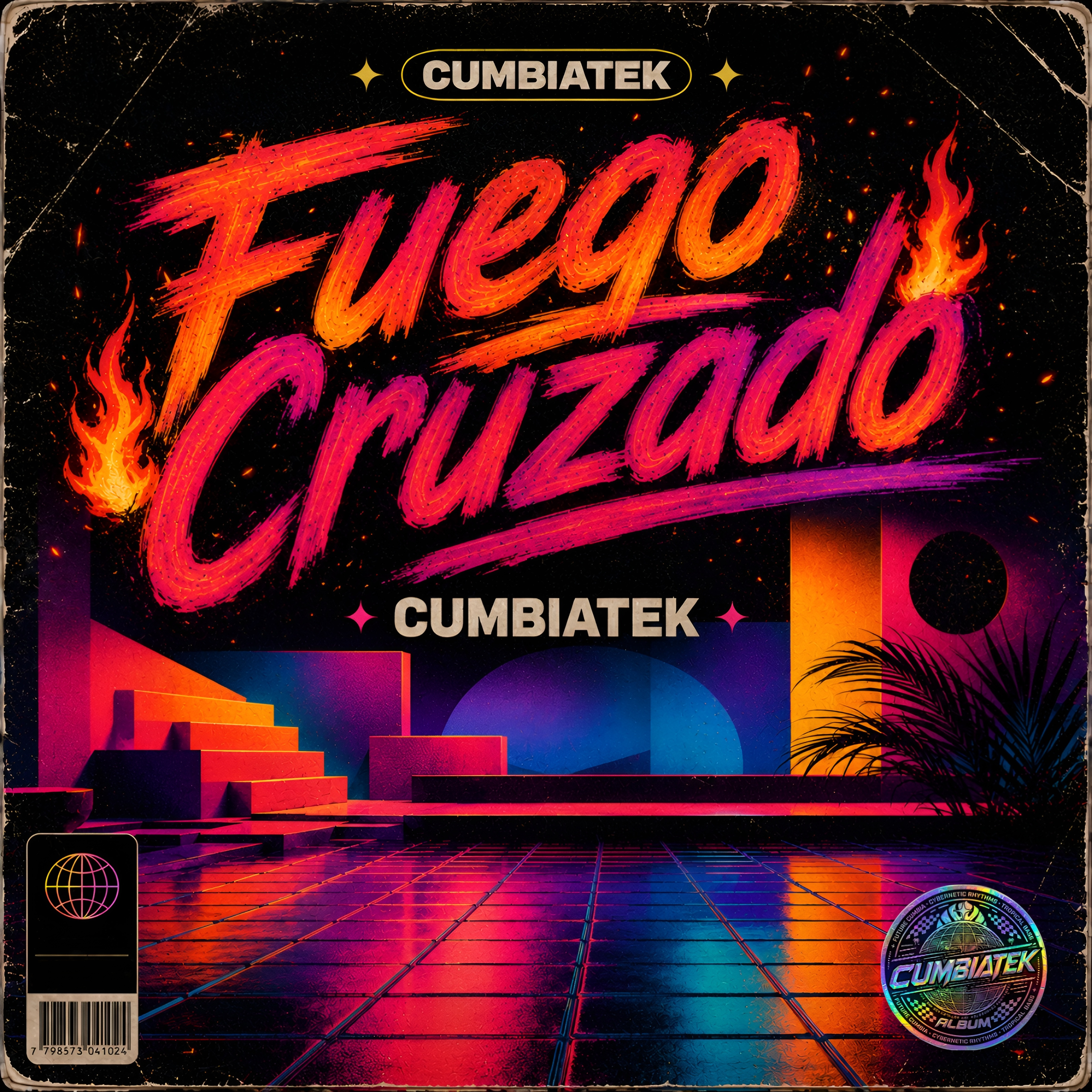 Fuego Cruzado by CUMBIATEK cover art