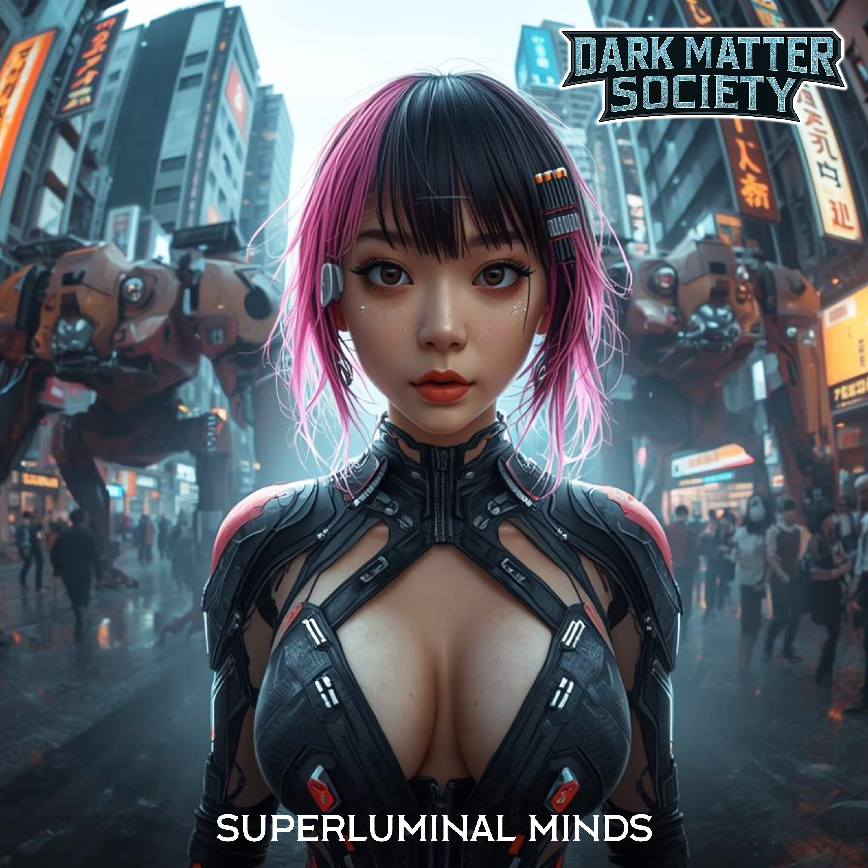 Dark Matter Society Superluminal Minds artwork