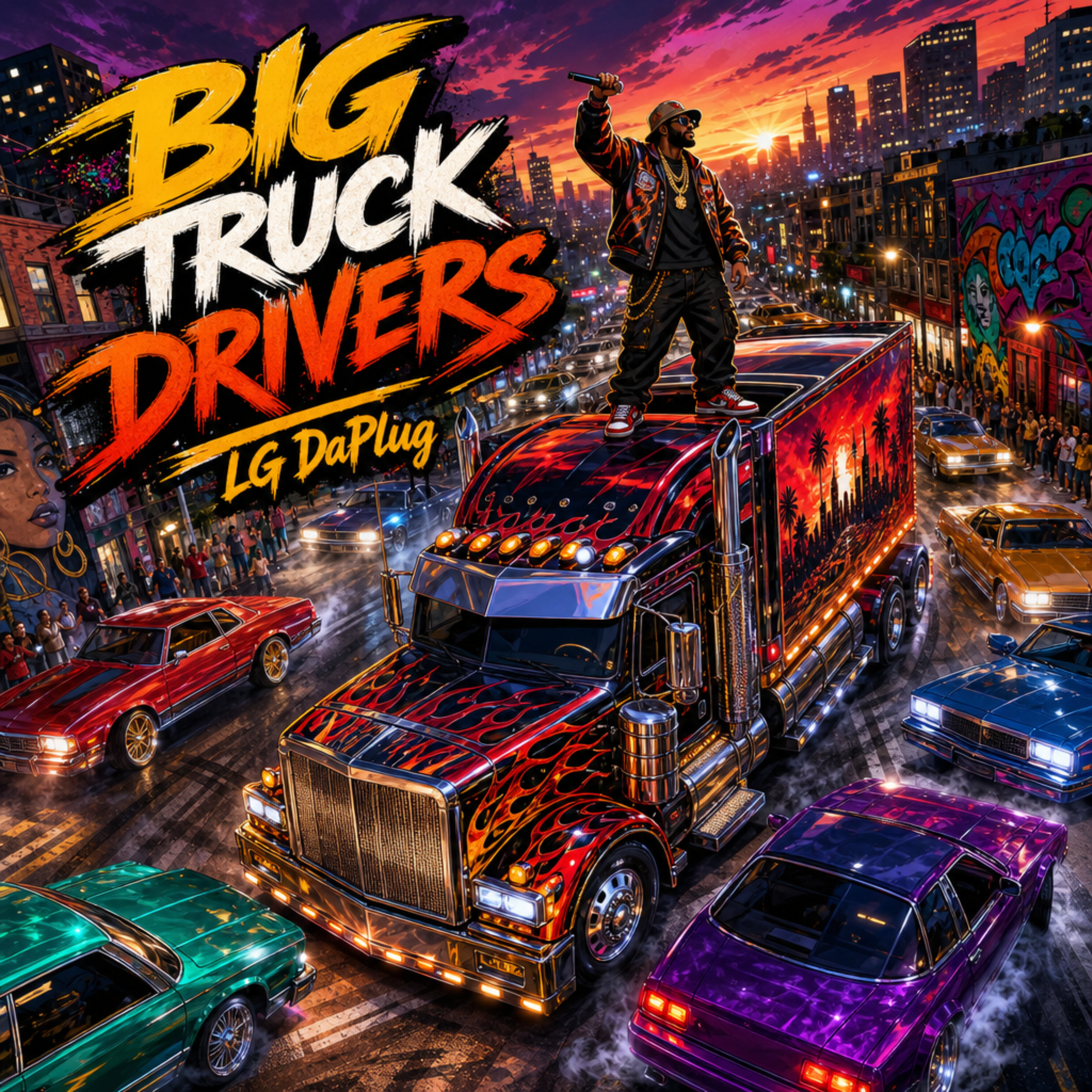 BIG TRUCK DRIVERS by LG DaPlug cover art