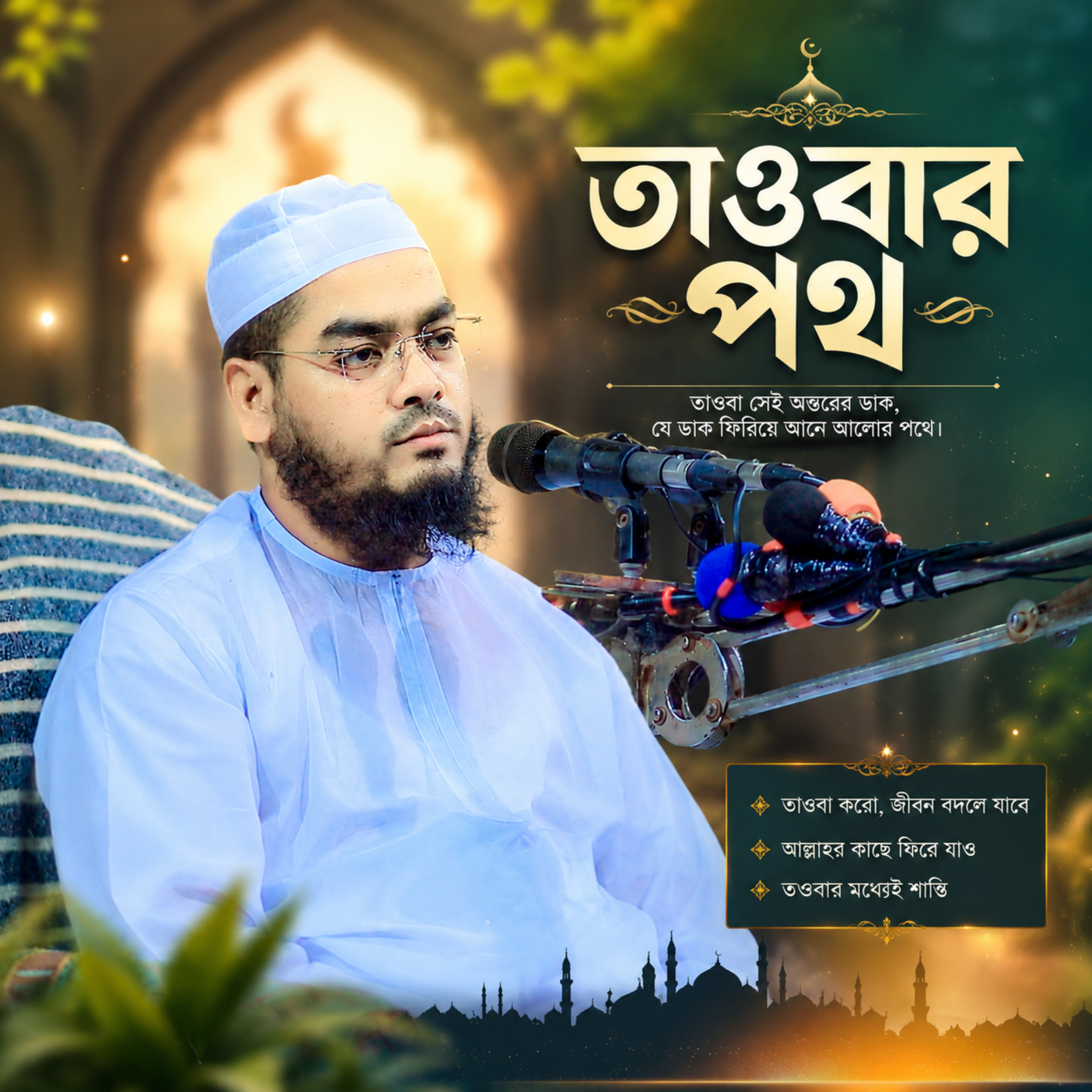 তাওবার পথ (The path of repentance) by Hafizur Rahman Siddique cover art