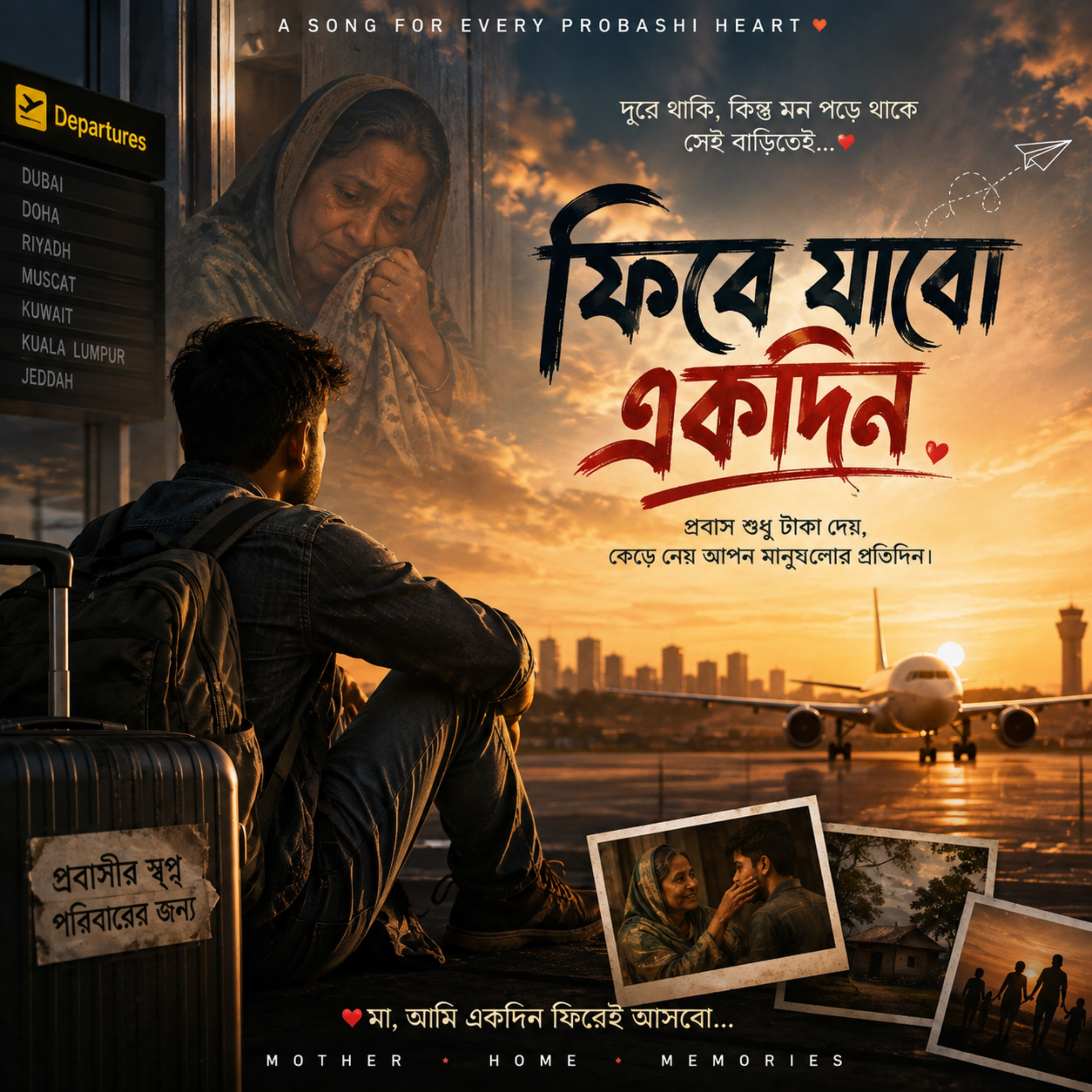 ফিরে যাবো একদিন by Tanjid Bhuiyan cover art