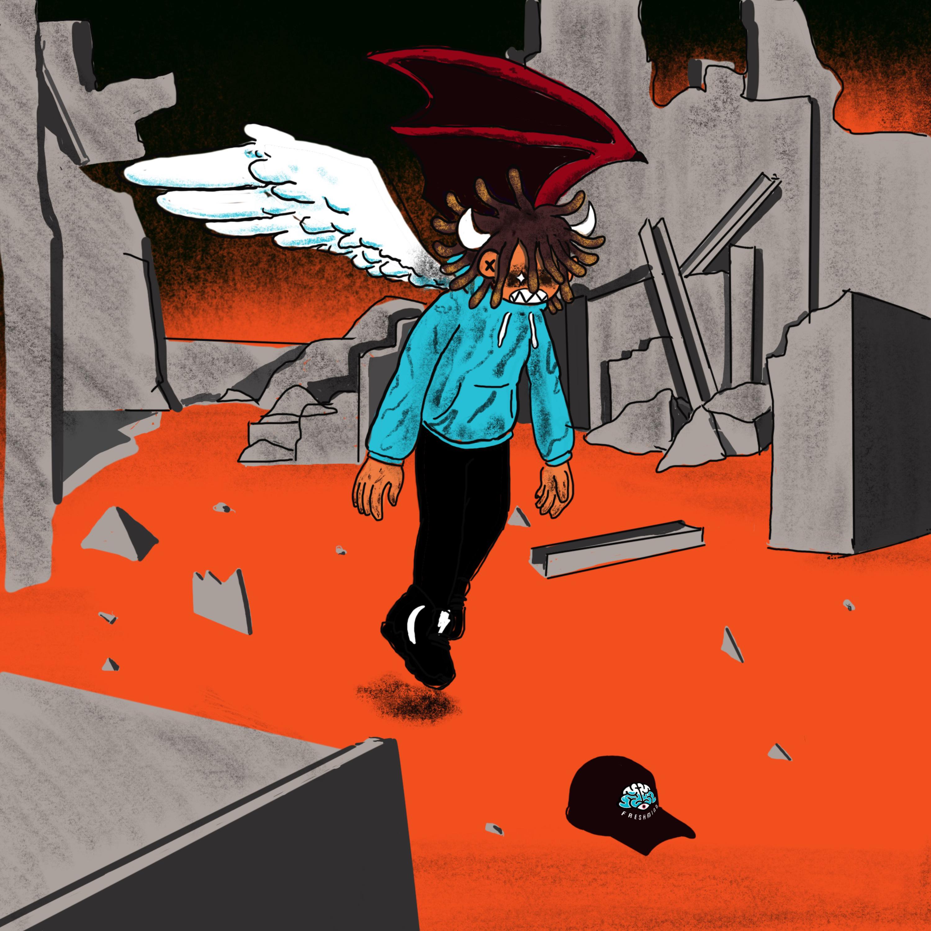 What is the damage? artwork
