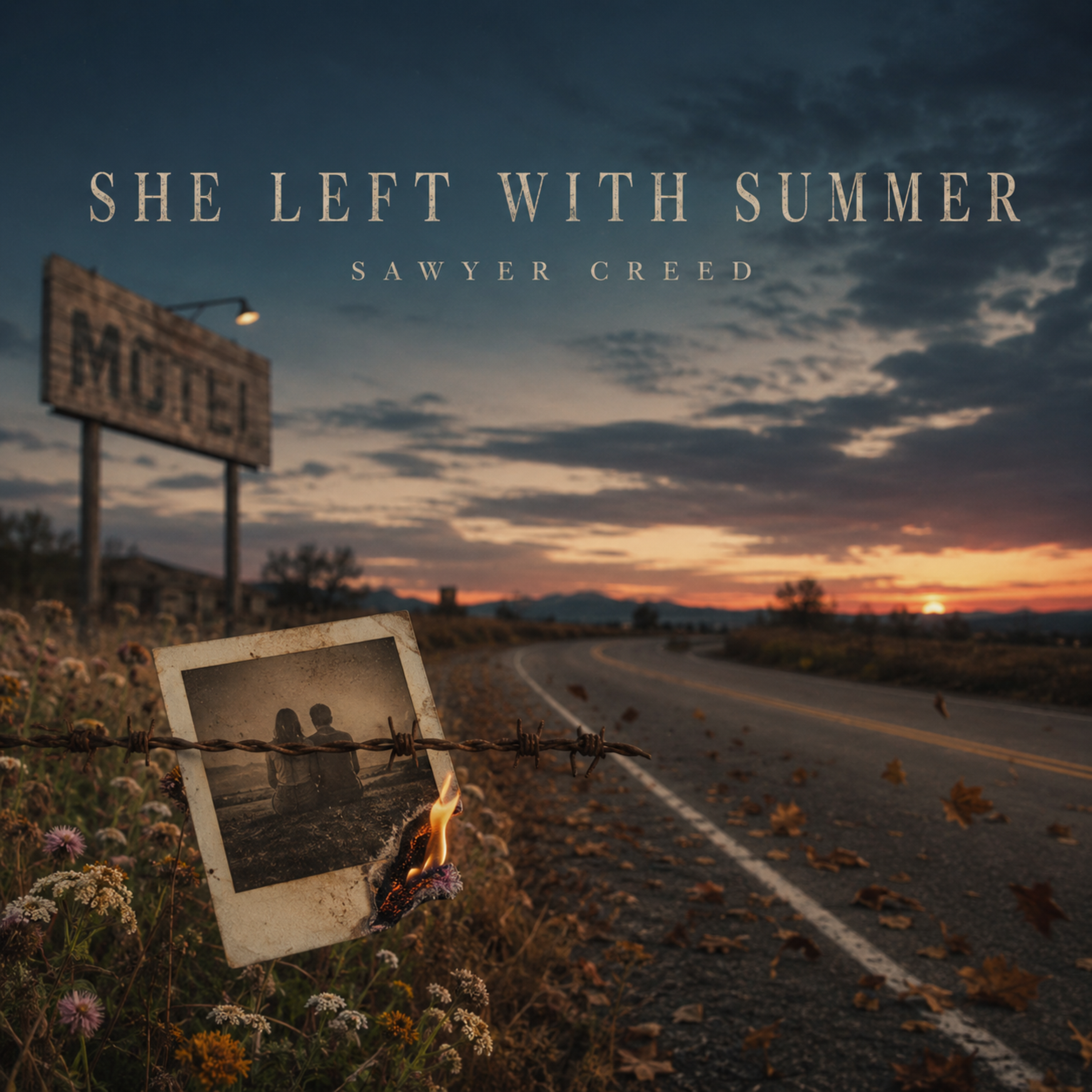 She Left With Summer by Sawer Creed cover art
