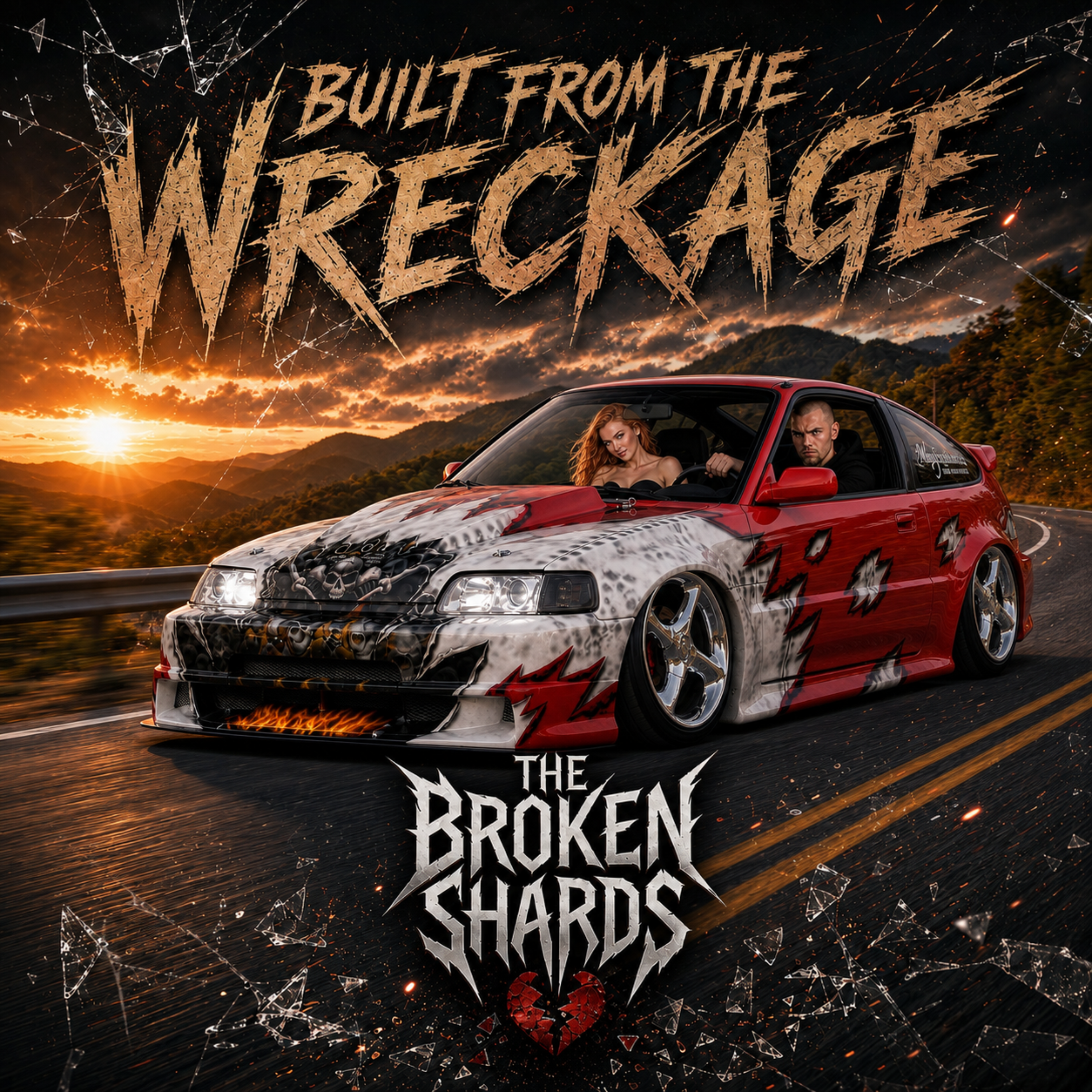 Built From The Wreckage by The Broken Shards cover art