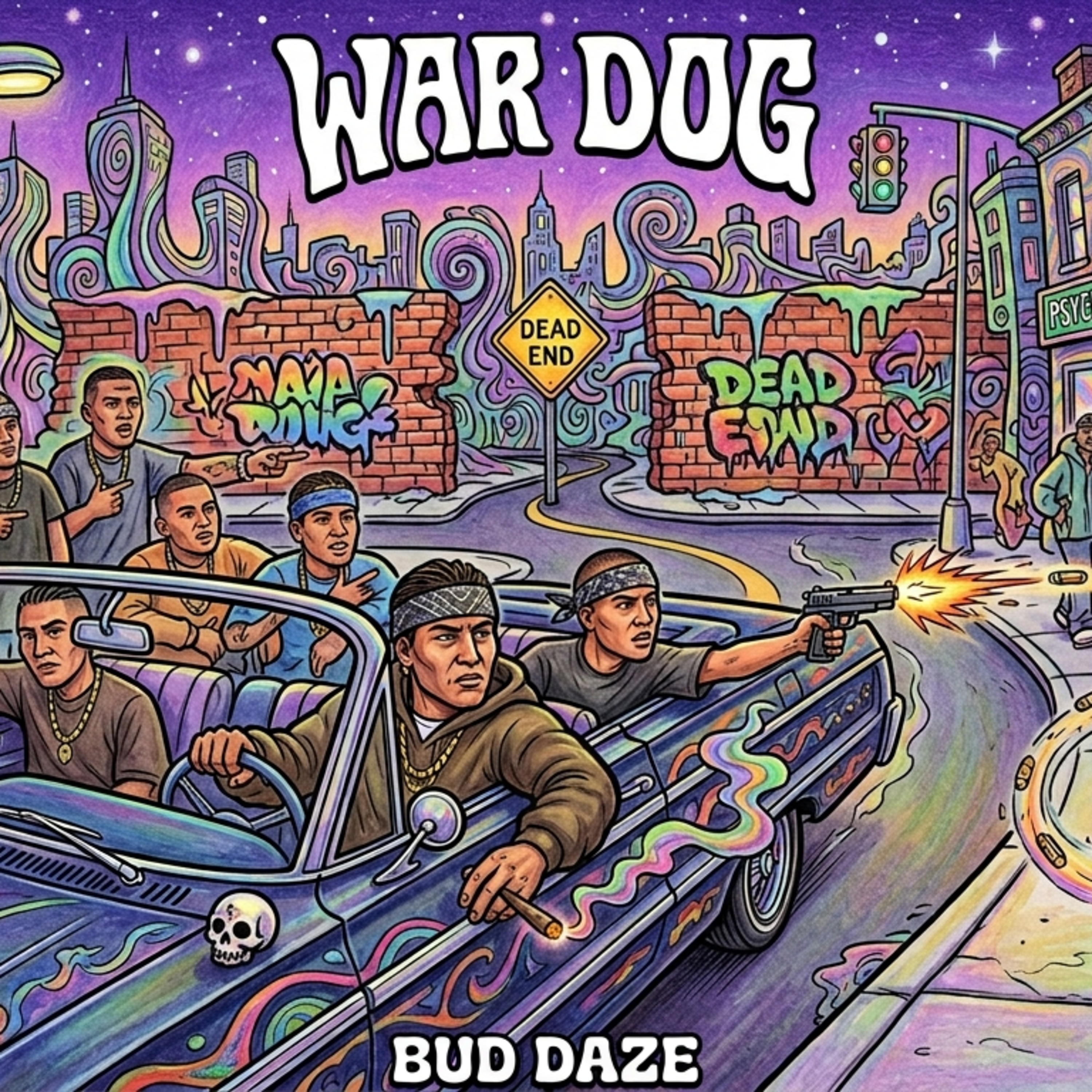 Bud Daze by War Dog cover art