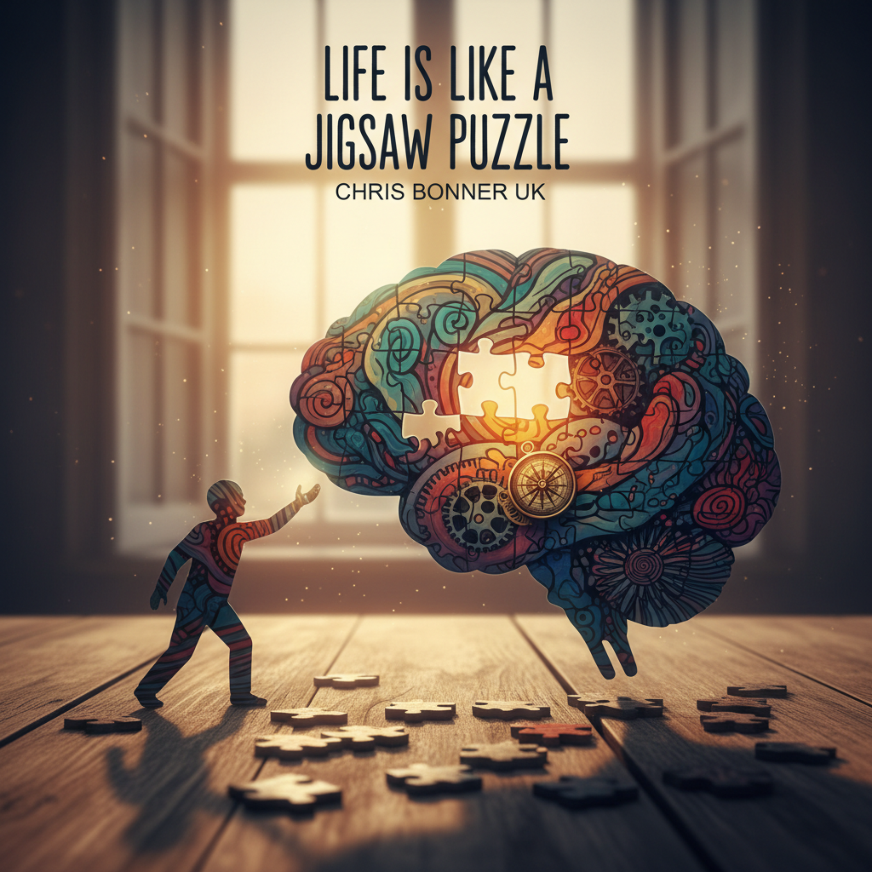 Life Is Like A Jigsaw Puzzle by Chris Bonner UK cover art