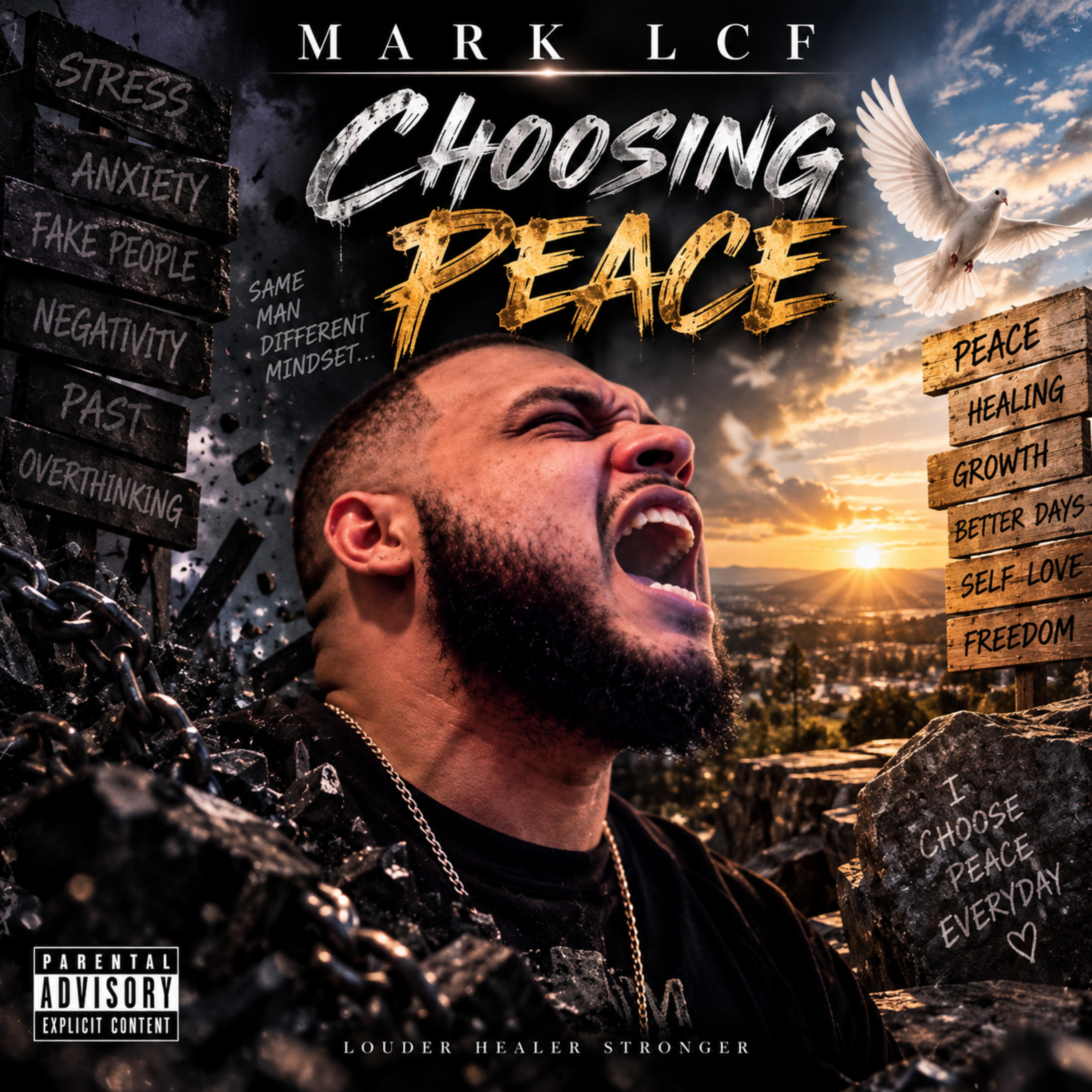 Choosing Peace by Mark LCF cover art