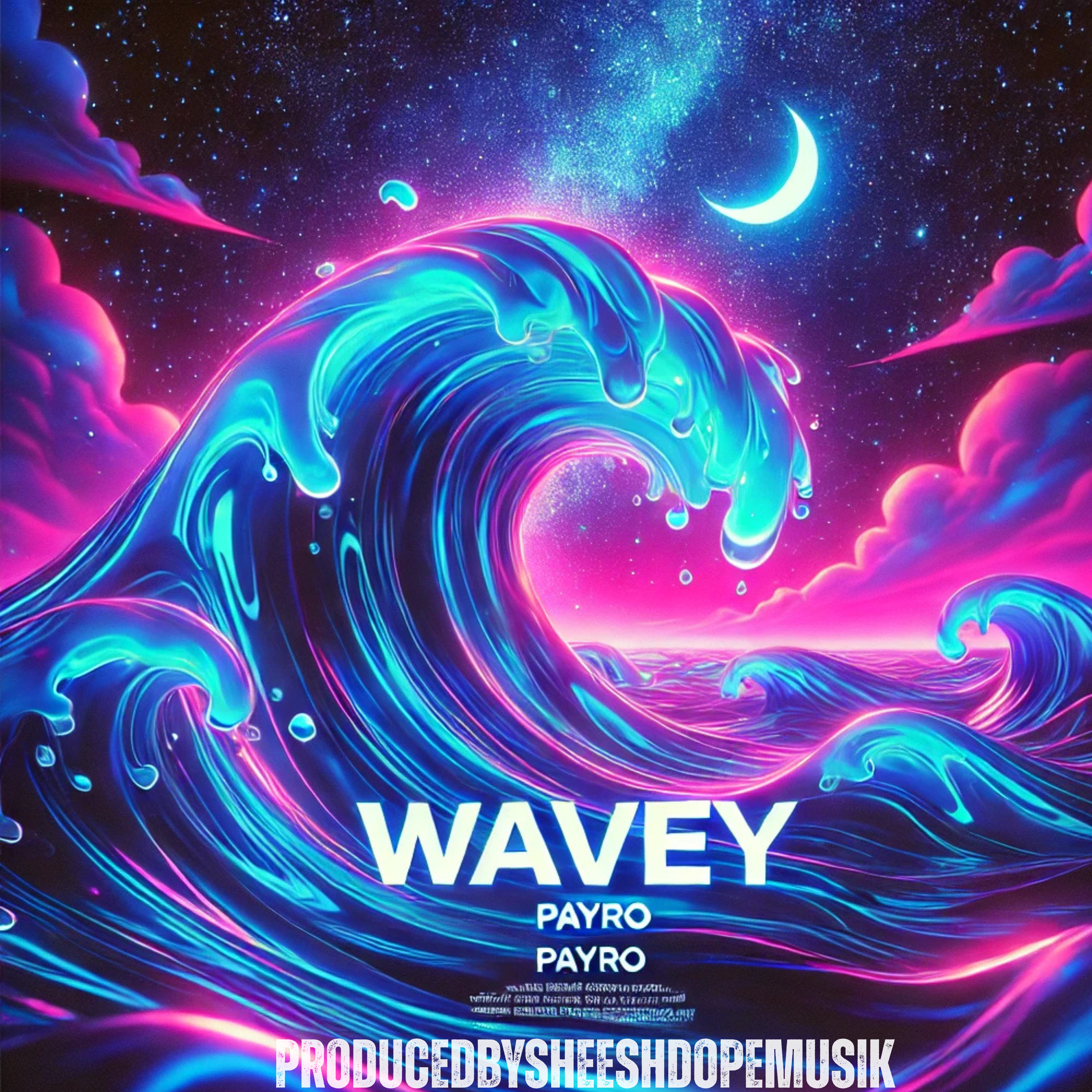 Wavey artwork