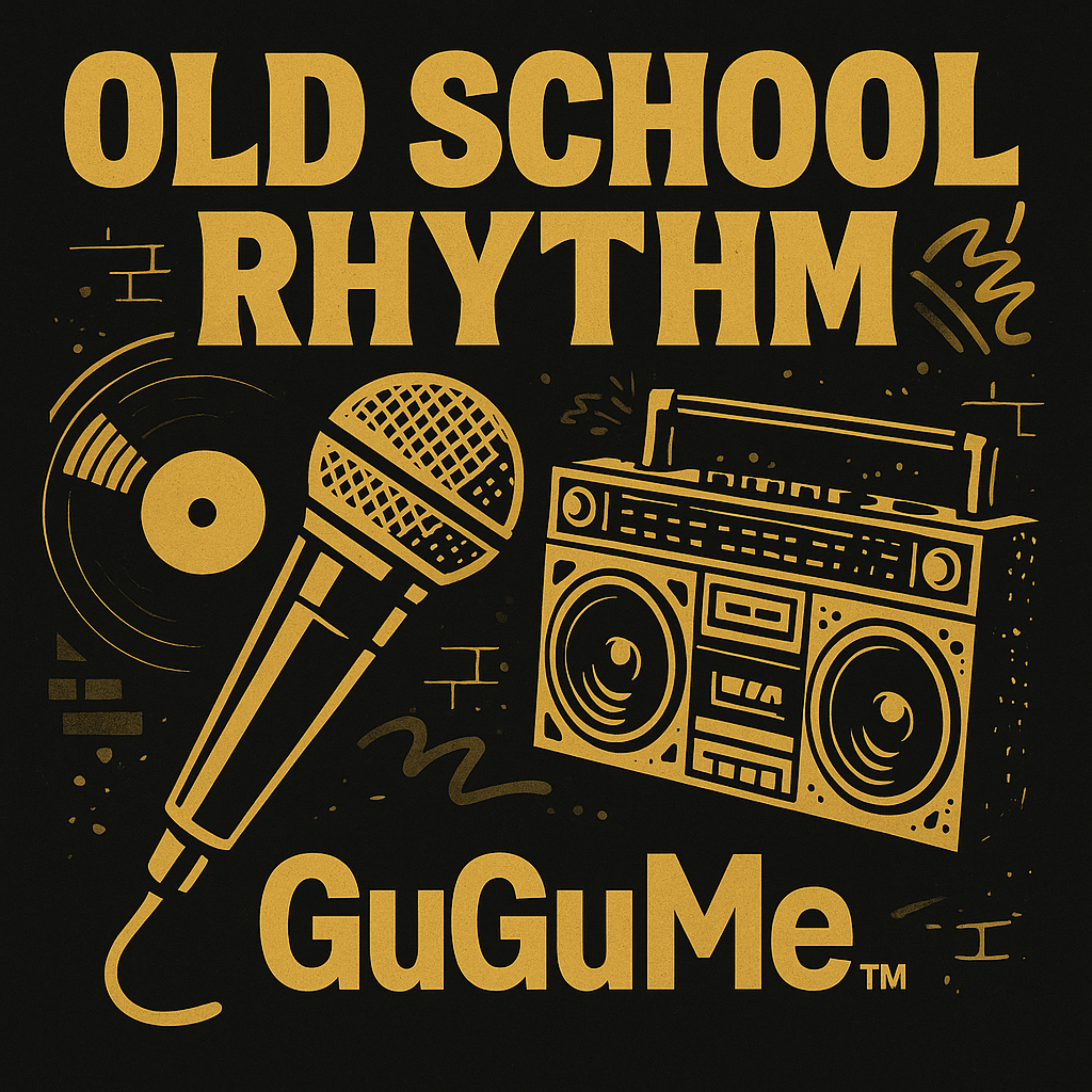 Old school rhythm artwork