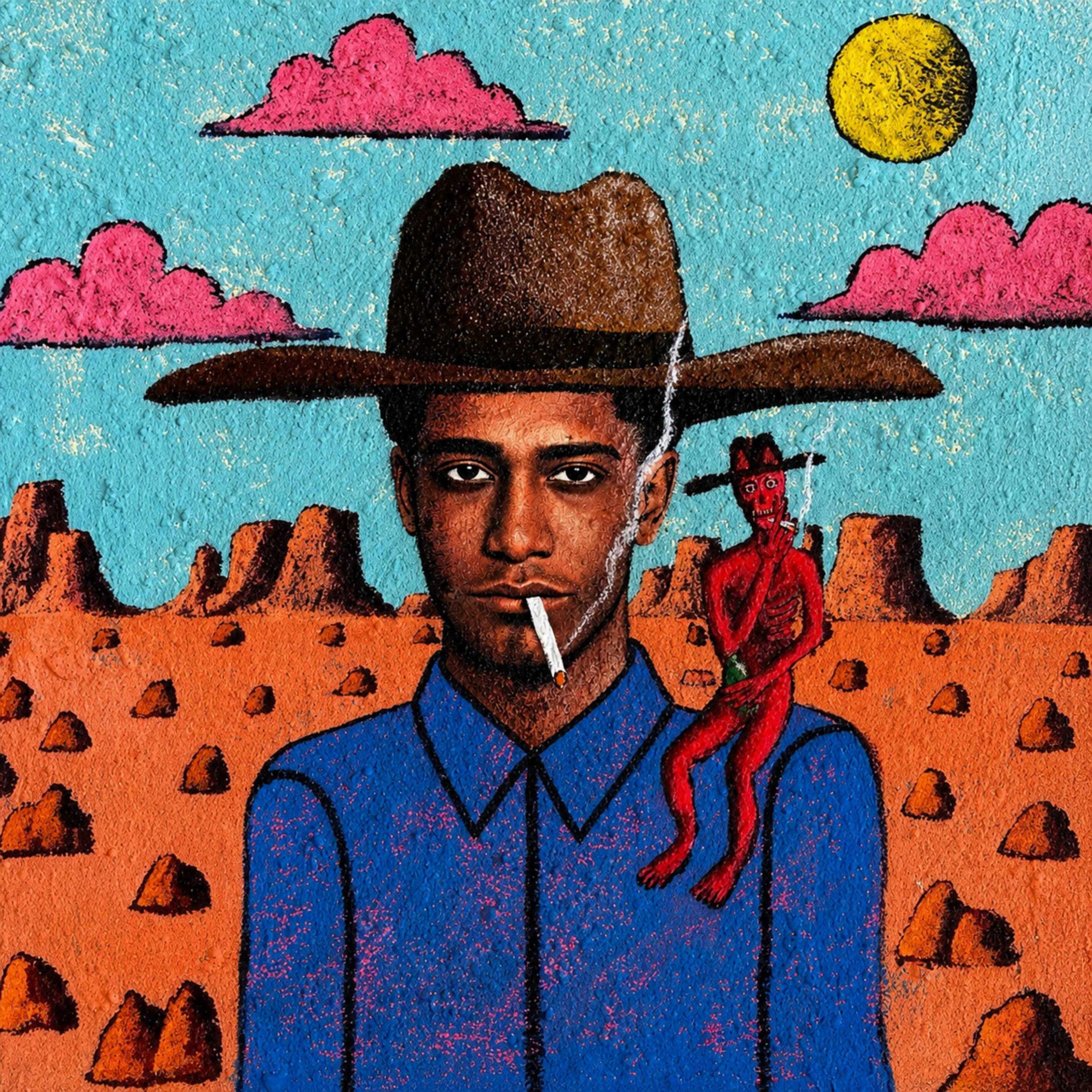 Devil On My Shoulder by Tezdamenace cover art