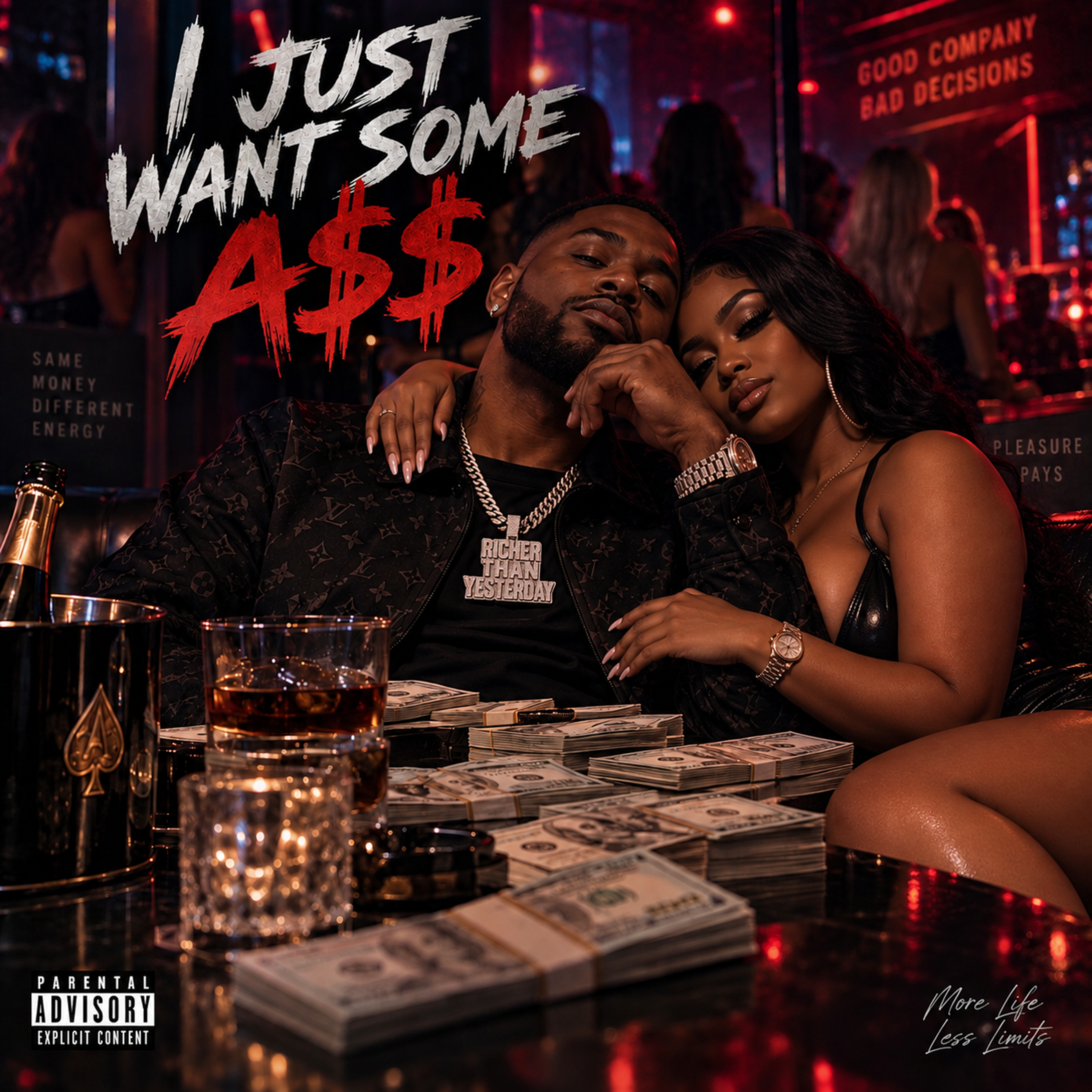 I JUST WANT SOME ASS by Shandrea Miles cover art