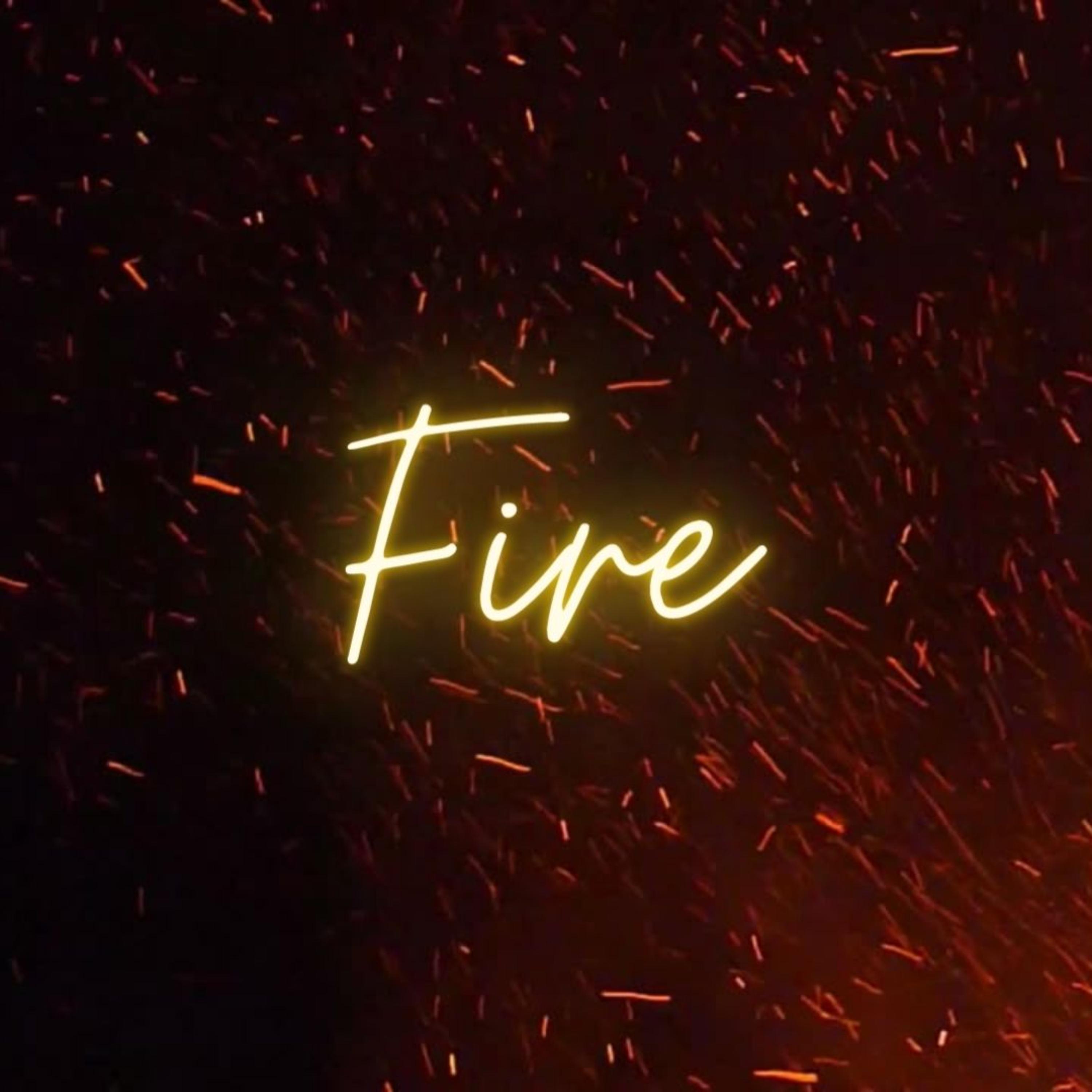 Fire artwork