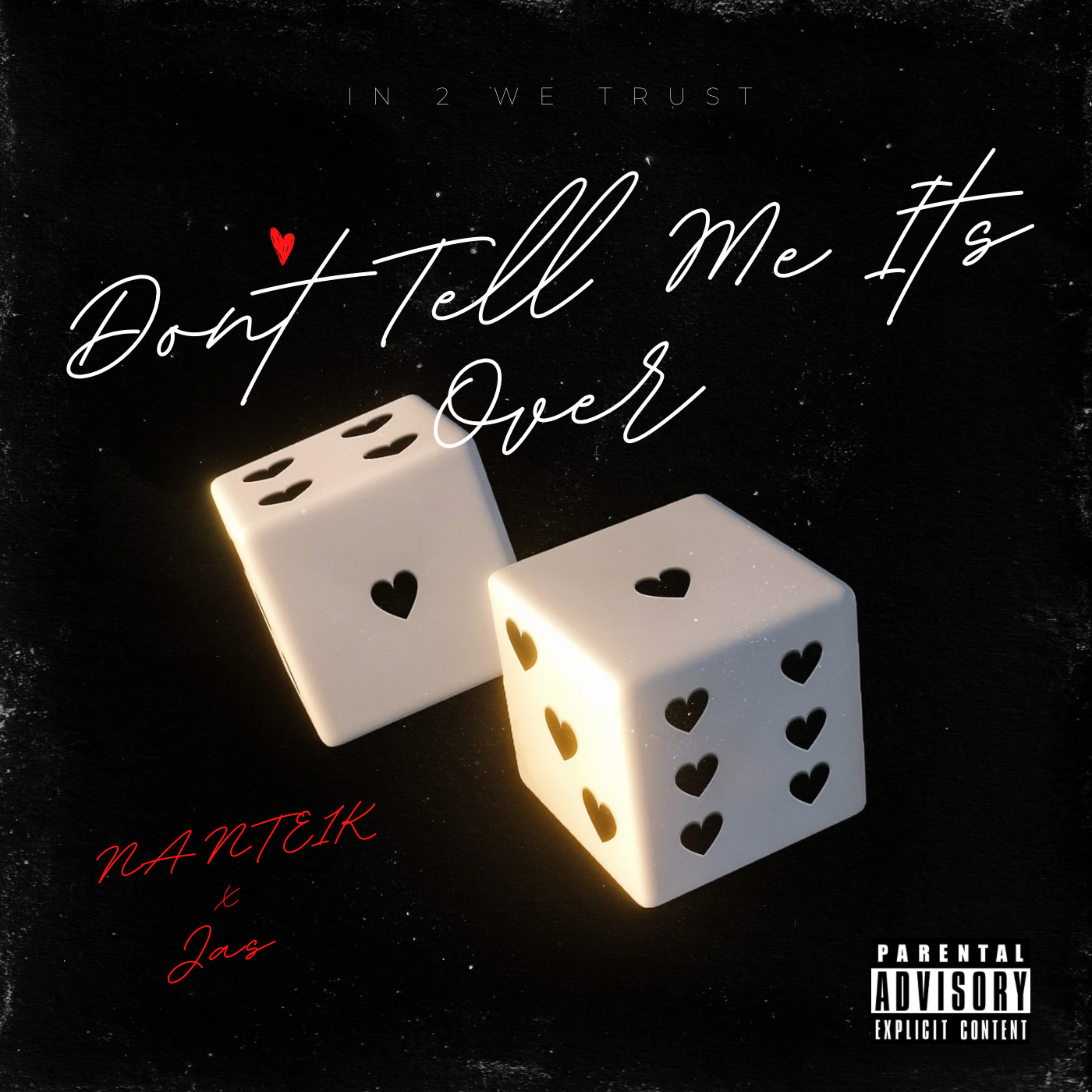 DONT TELL ME ITS OVER artwork