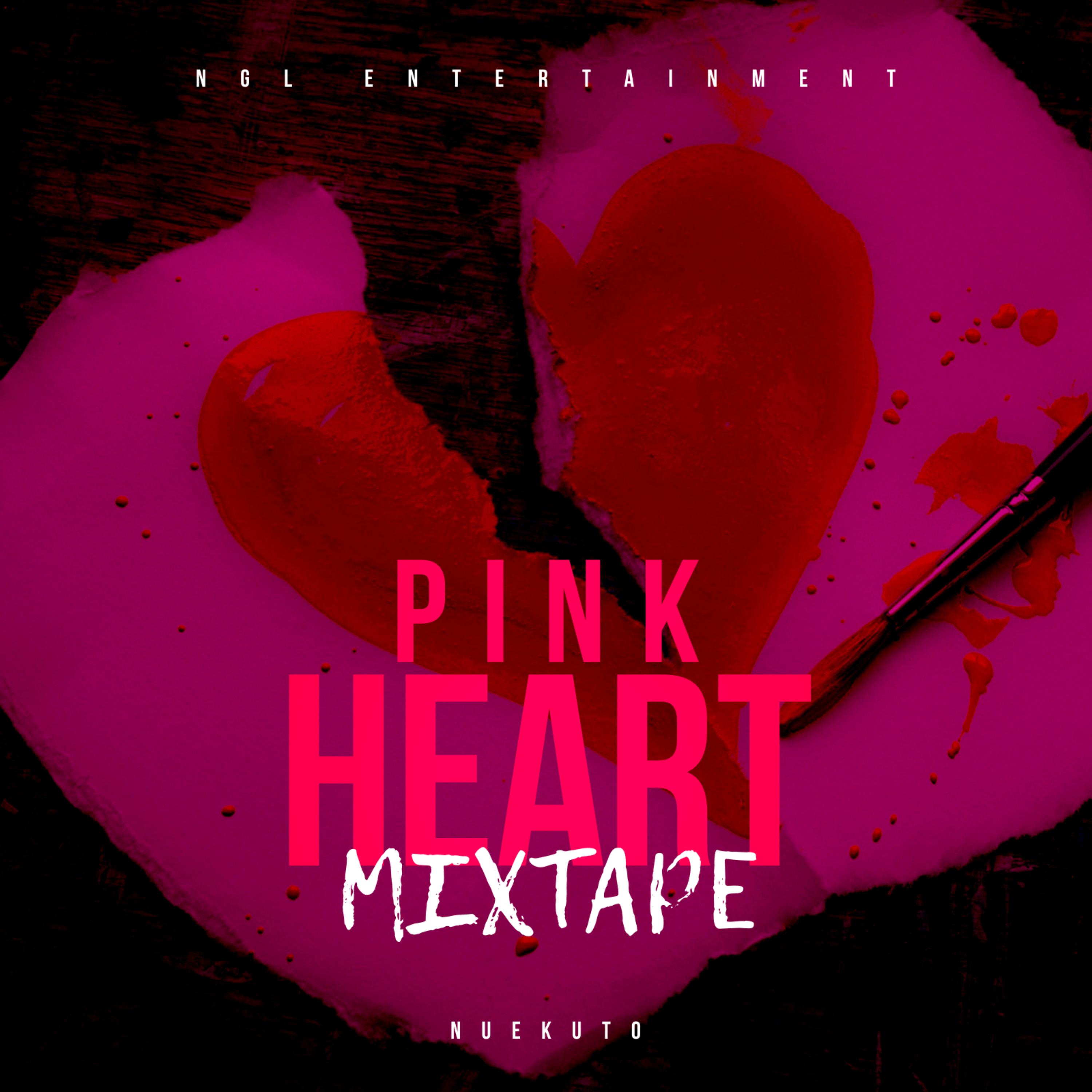 pink heart mixtape artwork